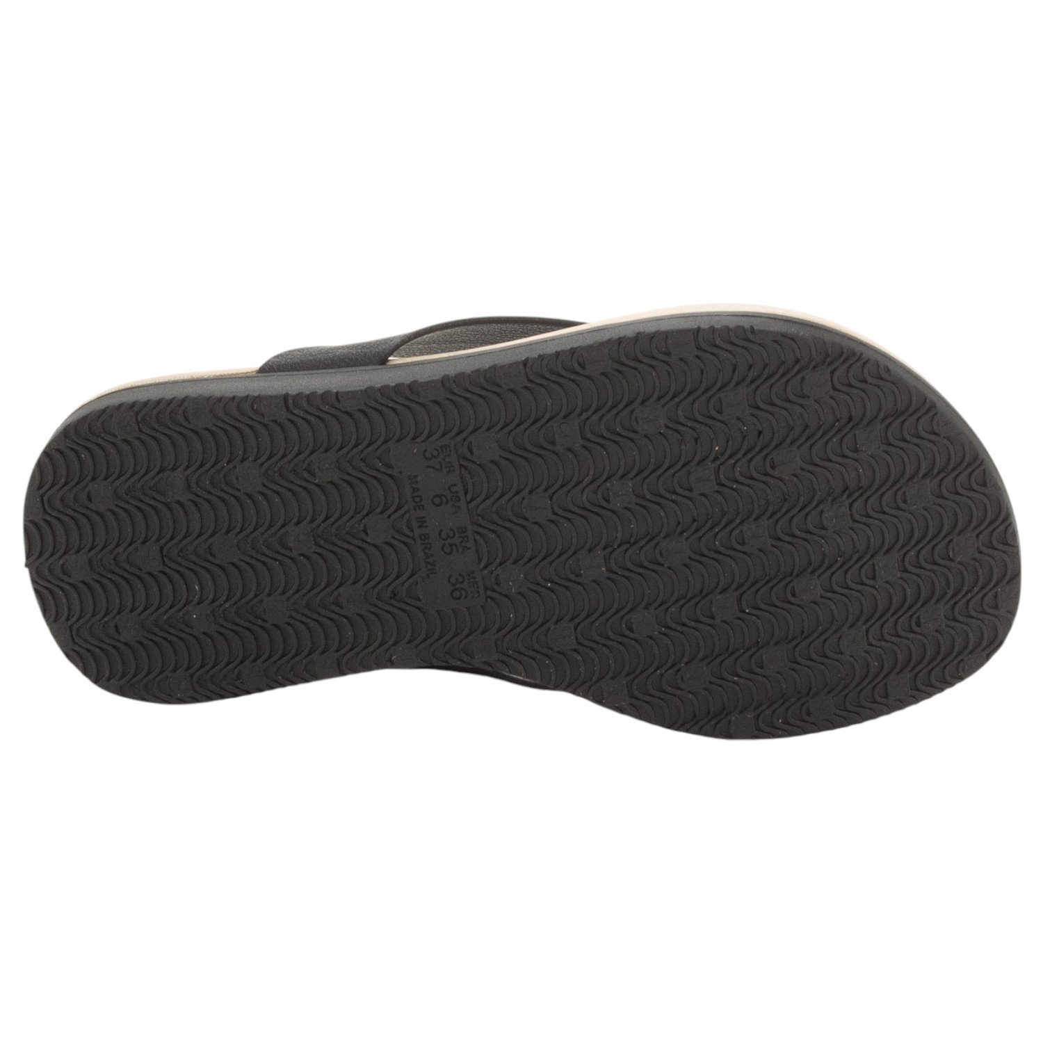 Chinelo Feminino Softli 10015.10062 - Preto Preto 4