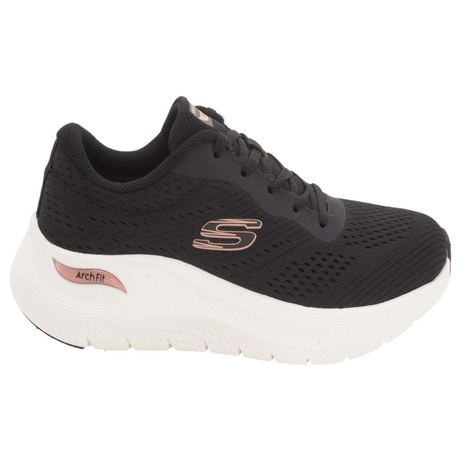Tênis Feminino Skechers Arch Fit 2.0 - Big League - Preto