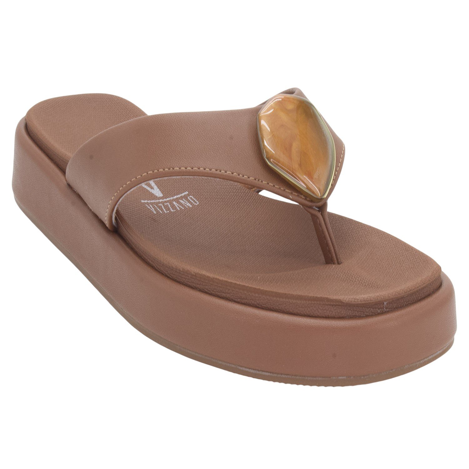 Chinelo Feminino Vizzano 6506.126 - Marrom Marrom 2