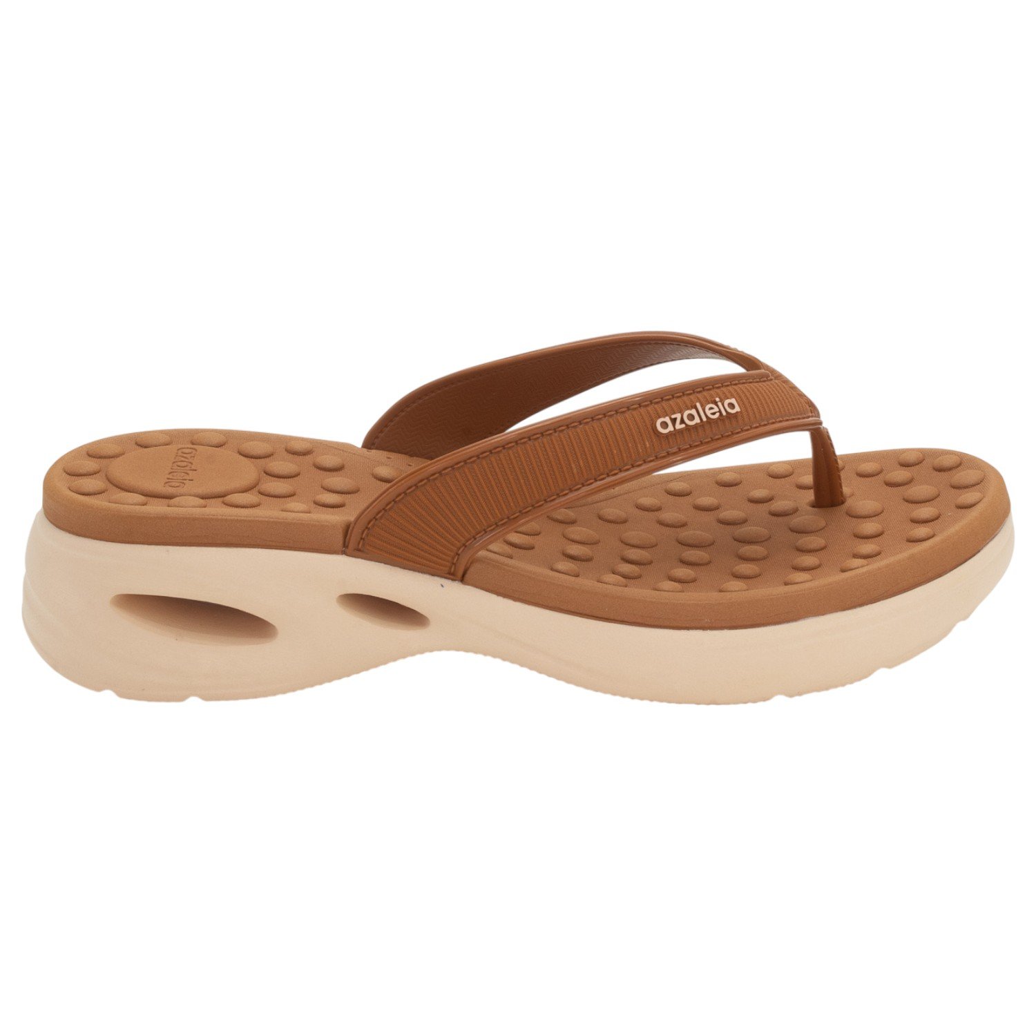 Tamanco Feminino Azaleia Serena Pulse - Marrom