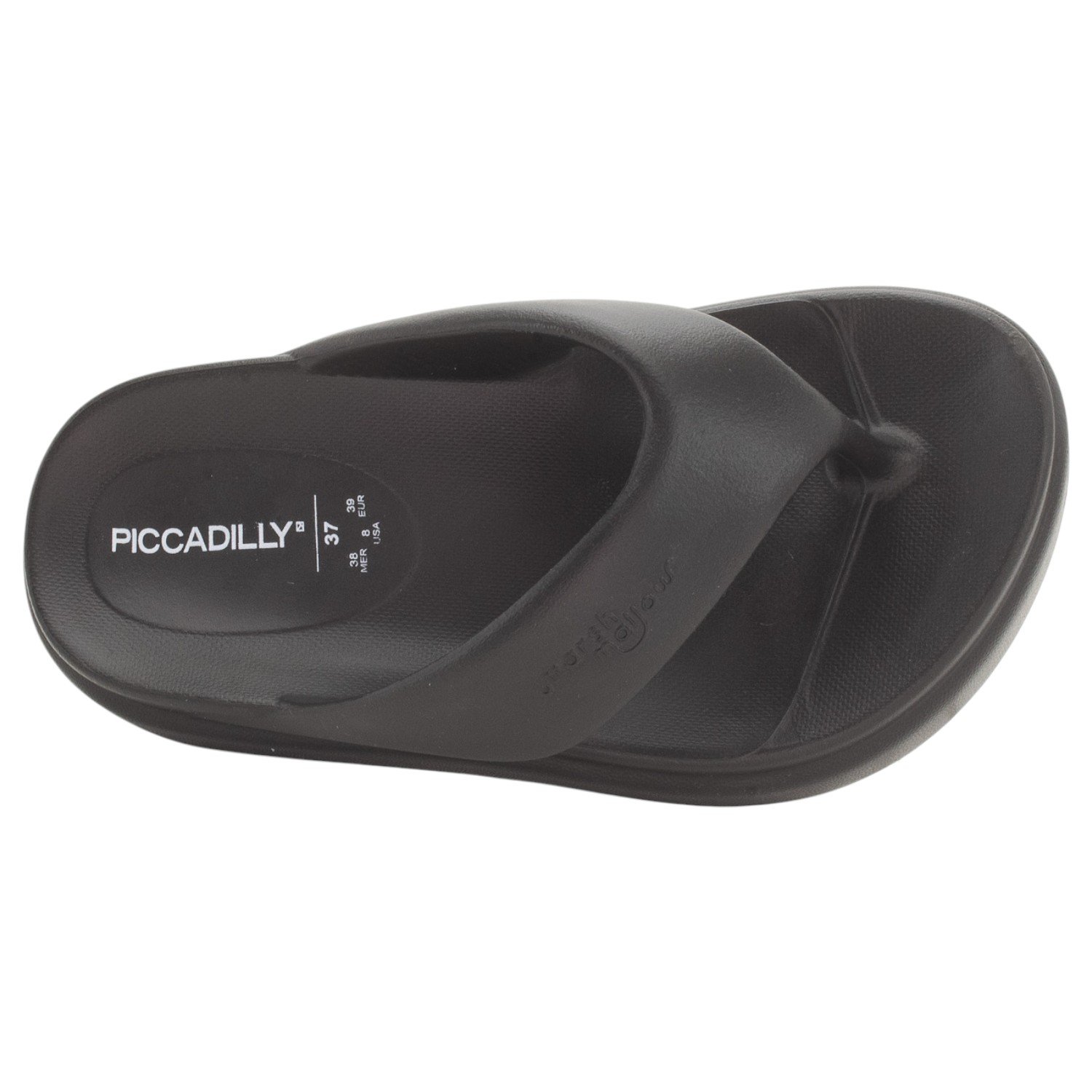 Chinelo Feminino Piccadilly Marshmallow - Preto Preto 5