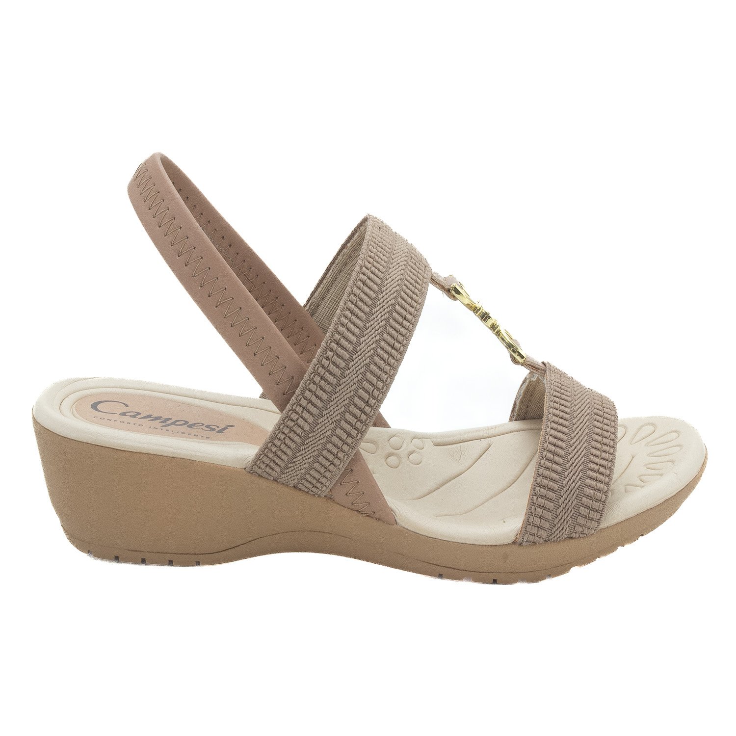 Sandália Feminina Campesí CE231 - Marrom