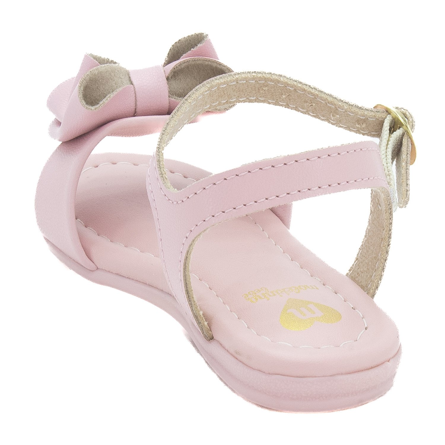 Sandália Infantil Menina Molekinha 2114.275 - Rosa Rosa 3