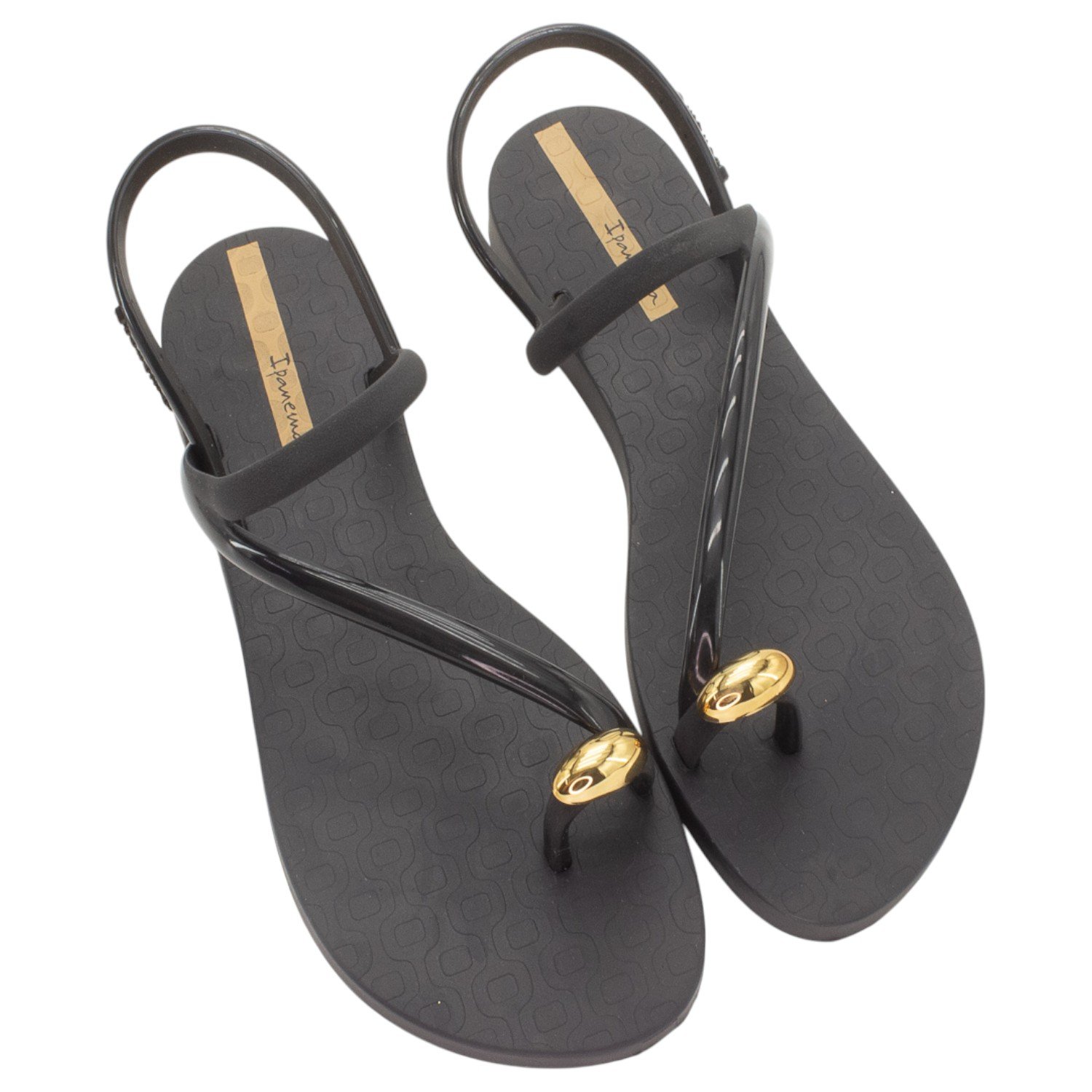 Sandália Feminina Ipanema Glam Ring - Preto