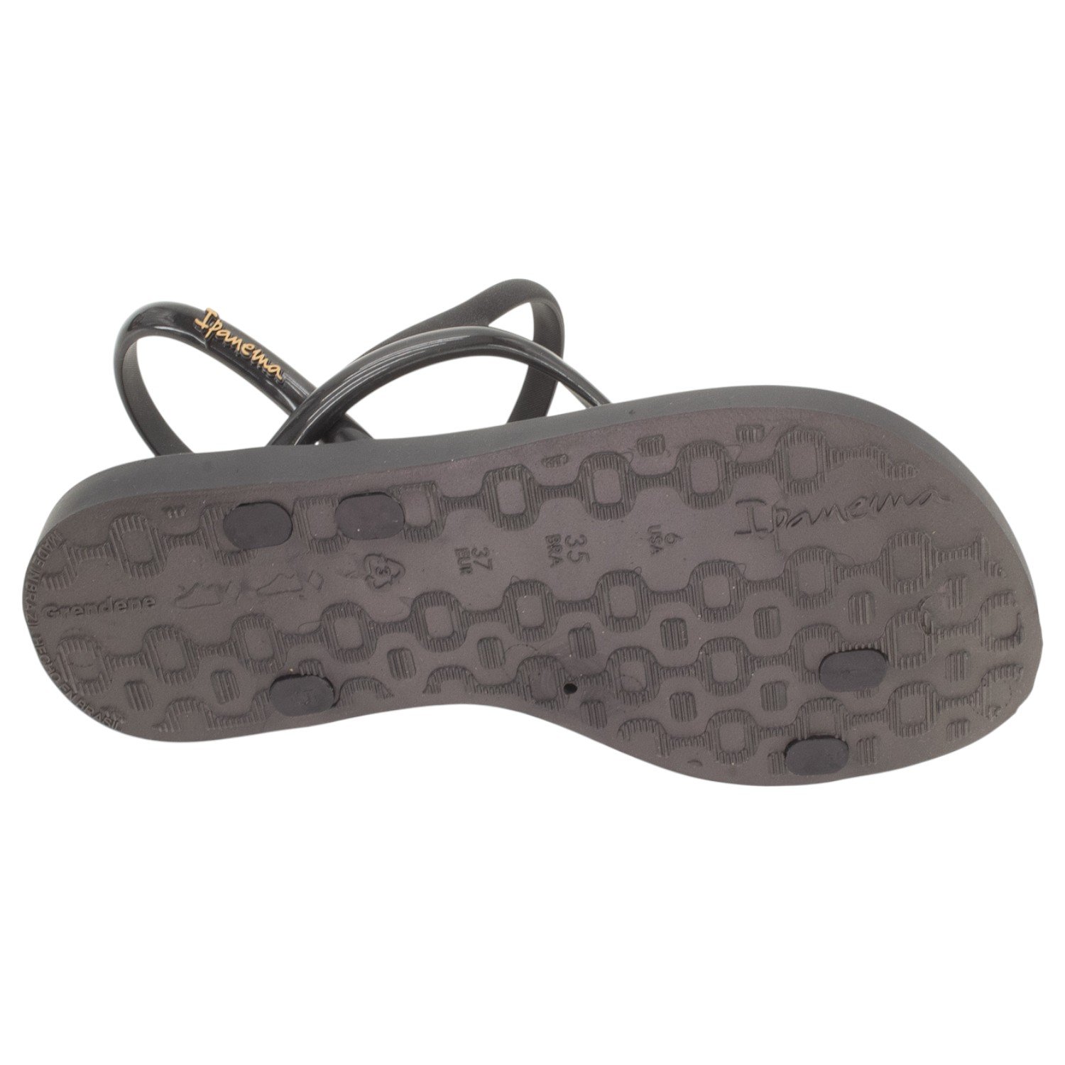 Sandália Feminina Ipanema Glam Ring - Preto Preto 4