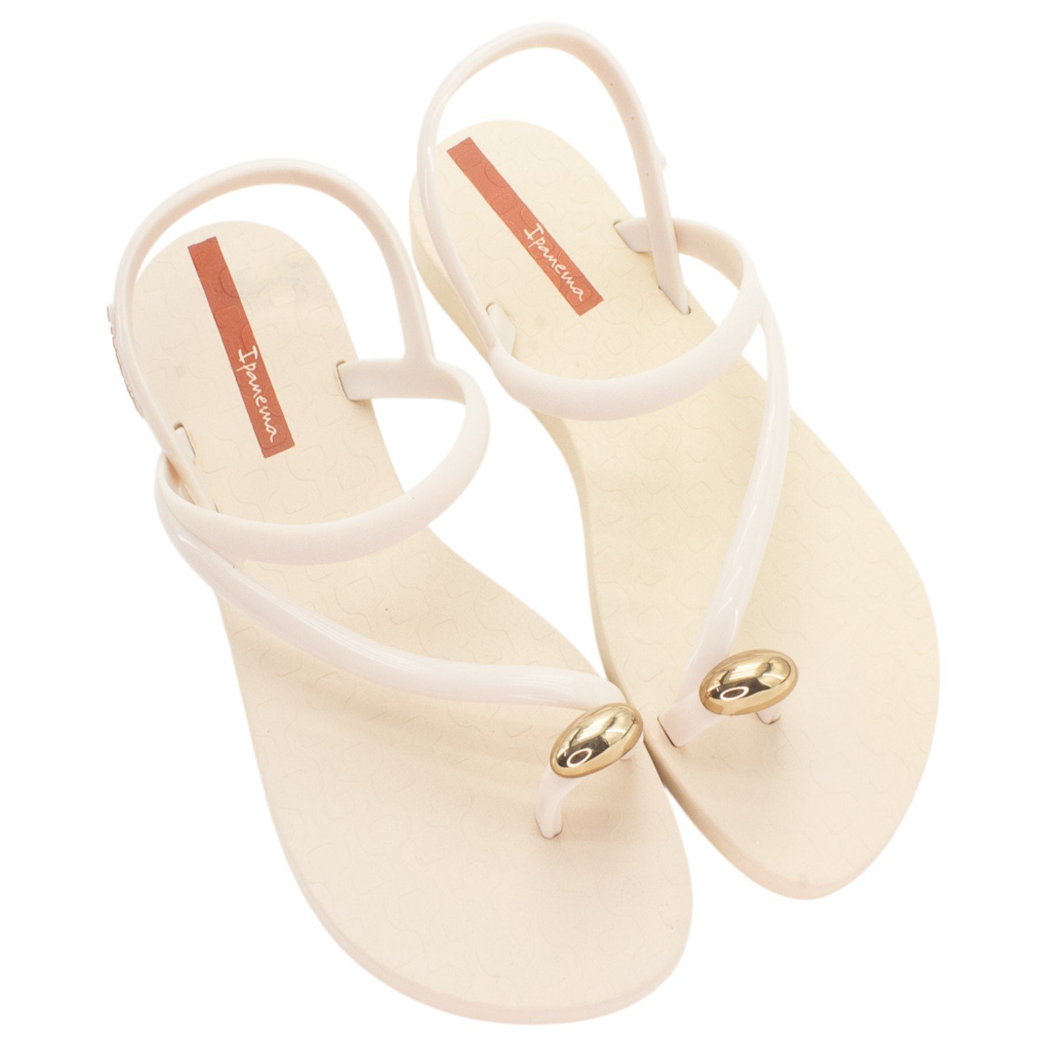 Sandália Feminina Ipanema Glam Ring - Bege