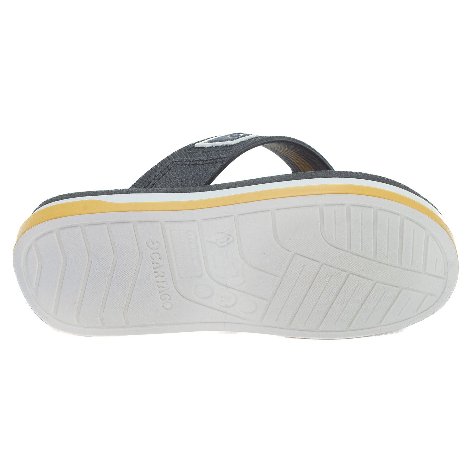Chinelo Infantil Menino Cartago Malaga Sport - Preto Preto 4