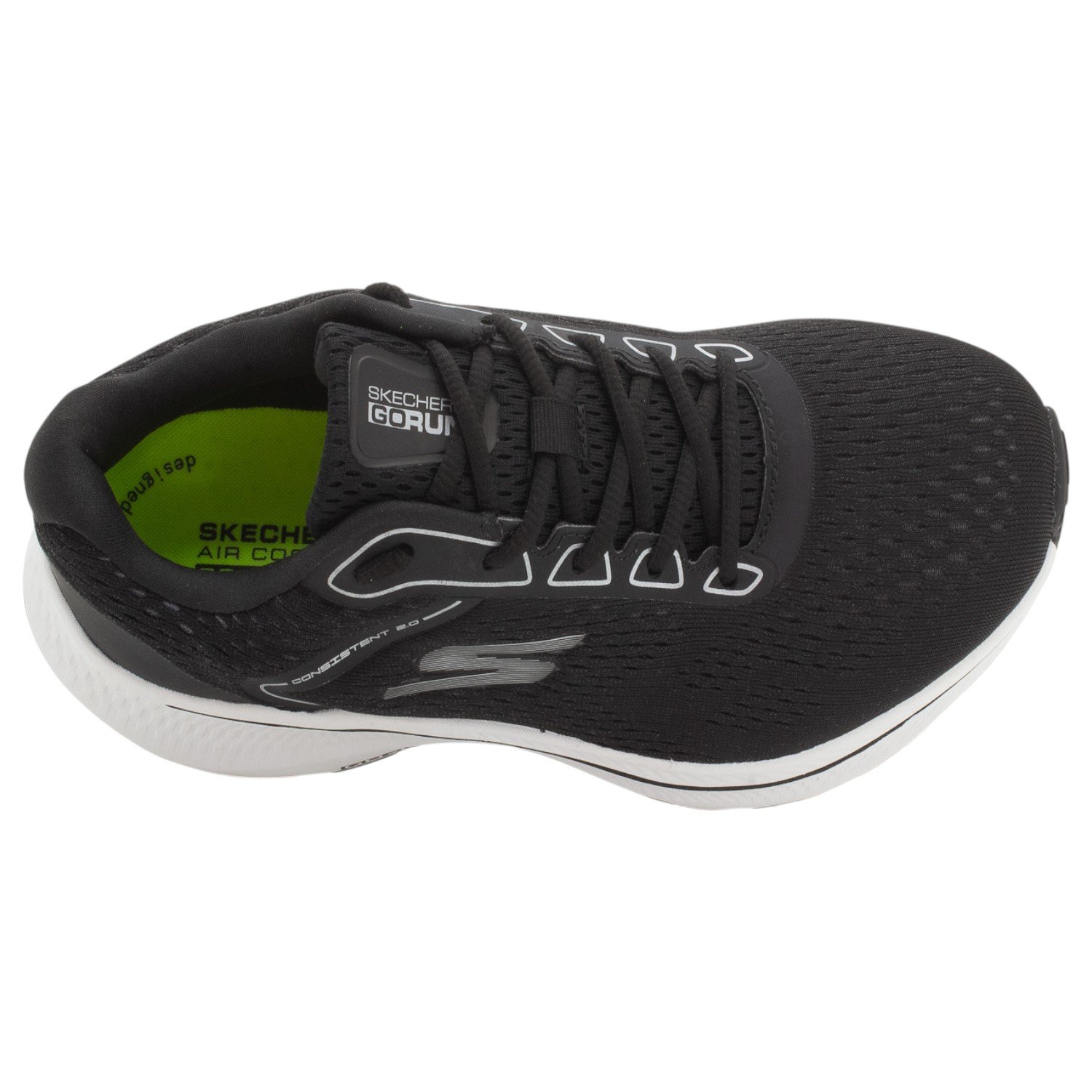 Tênis Masculino Skechers Go Run Consistent 2.0 - Preto Preto 5