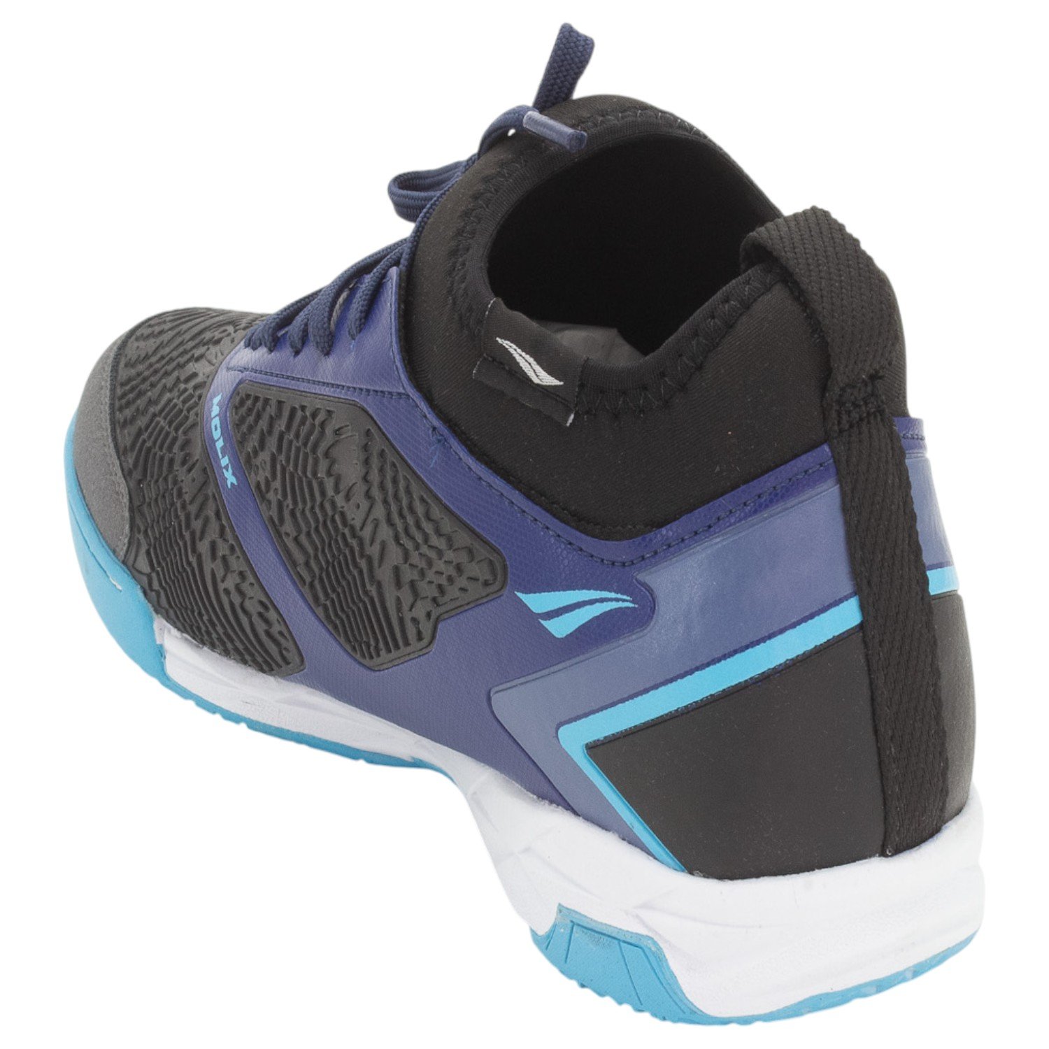 Chuteira Futsal Masculina Penalty Evolution Club Locker Y-1 - Azul Azul/Preto 3