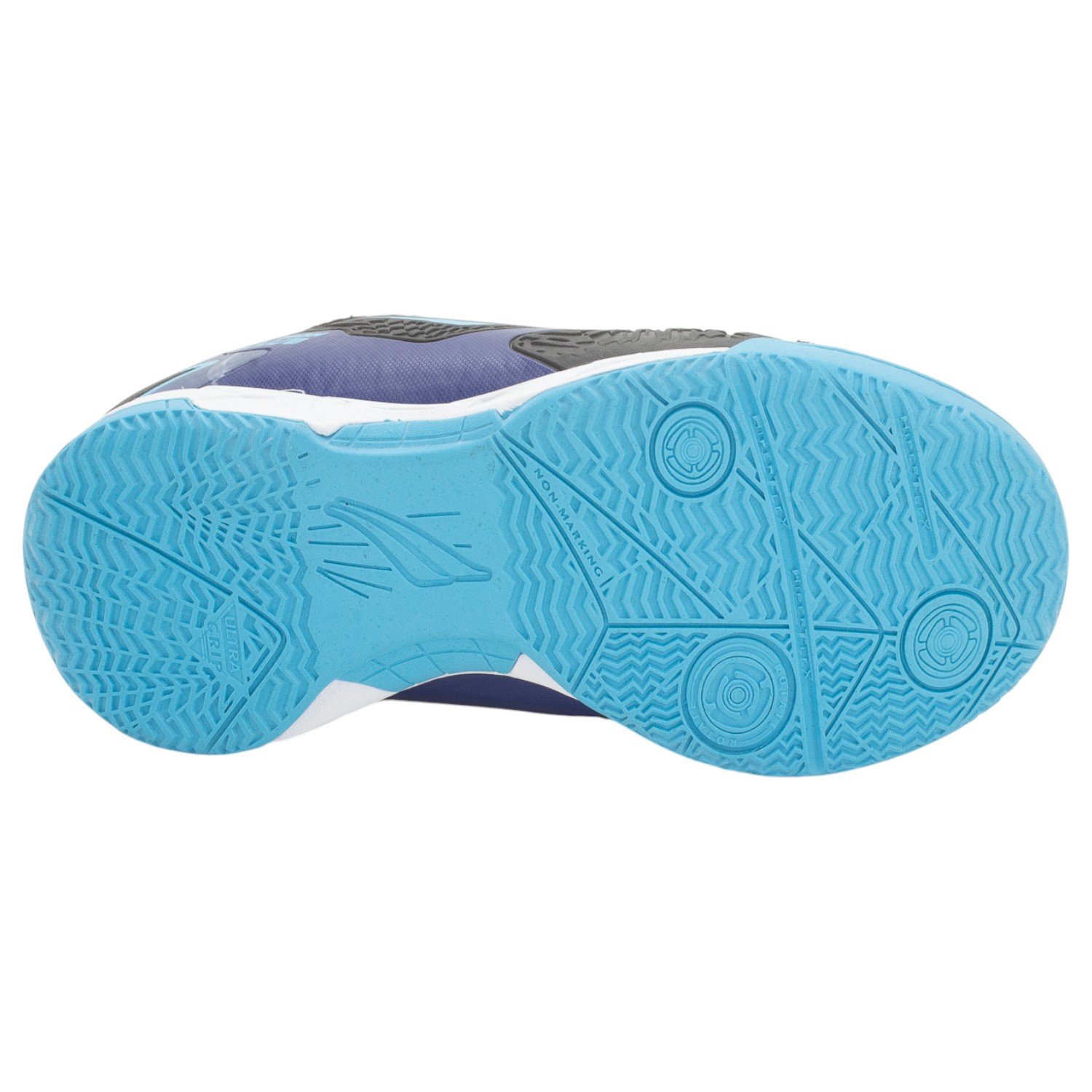 Chuteira Futsal Masculina Penalty Evolution Club Locker Y-1 - Azul Azul/Preto 4