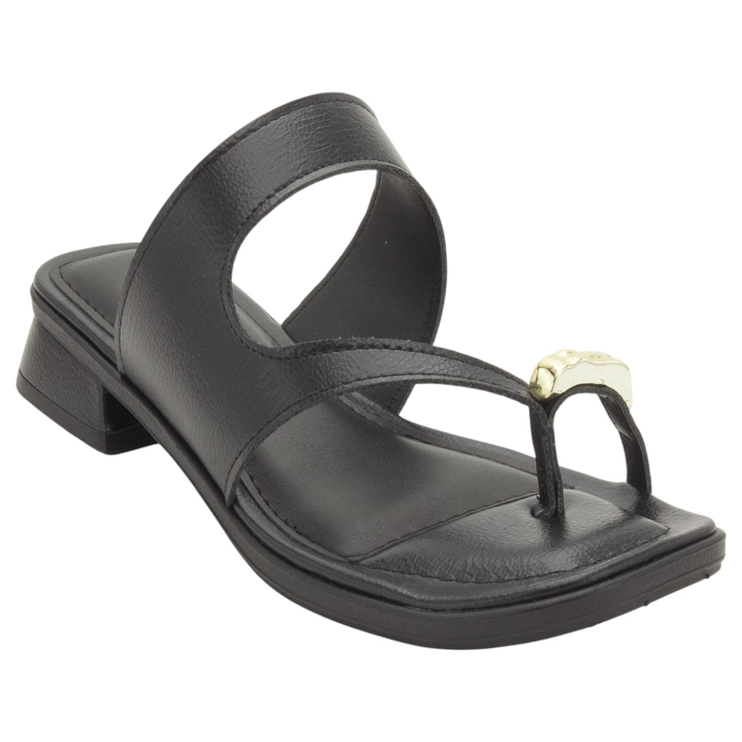 Tamanco Feminino Dakota Y8874 - Preto Preto 2