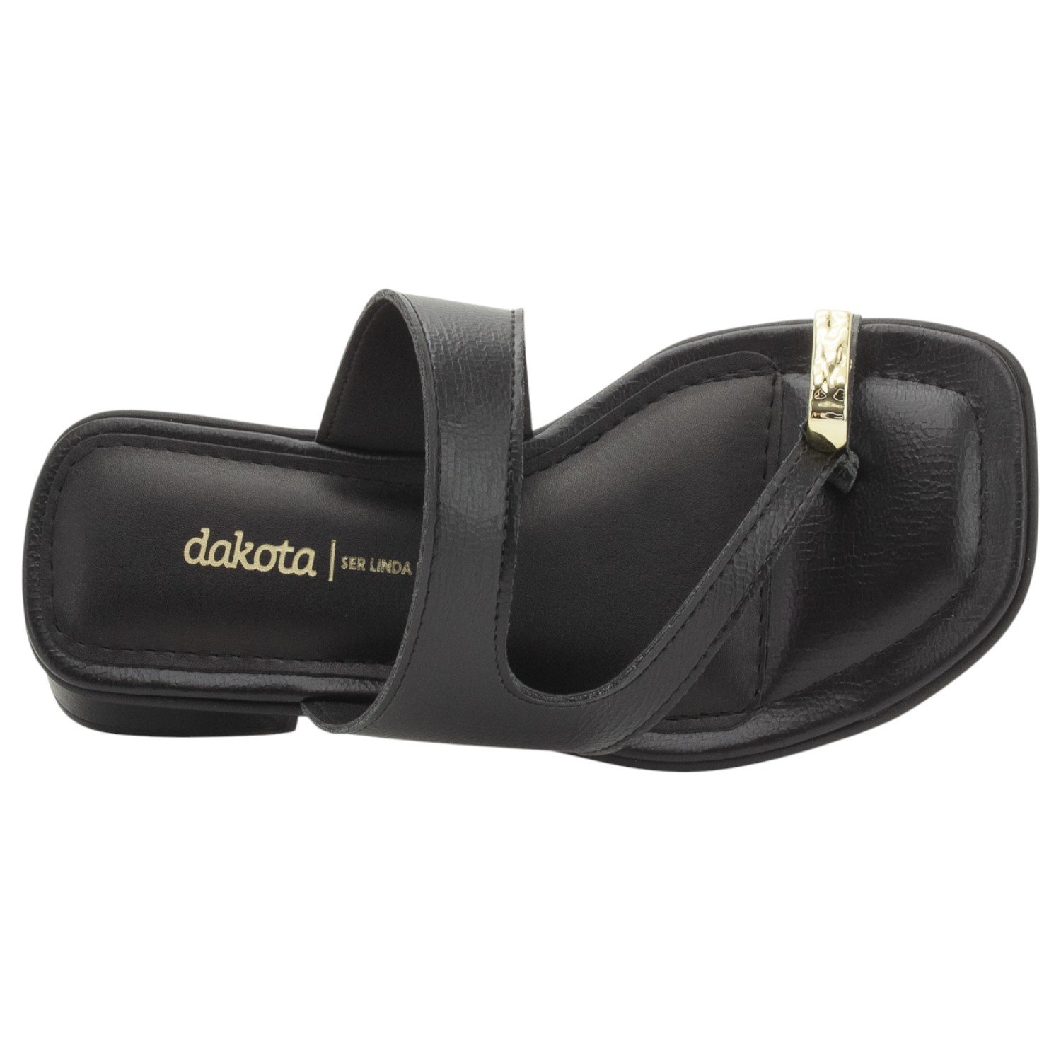 Tamanco Feminino Dakota Y8874 - Preto Preto 5