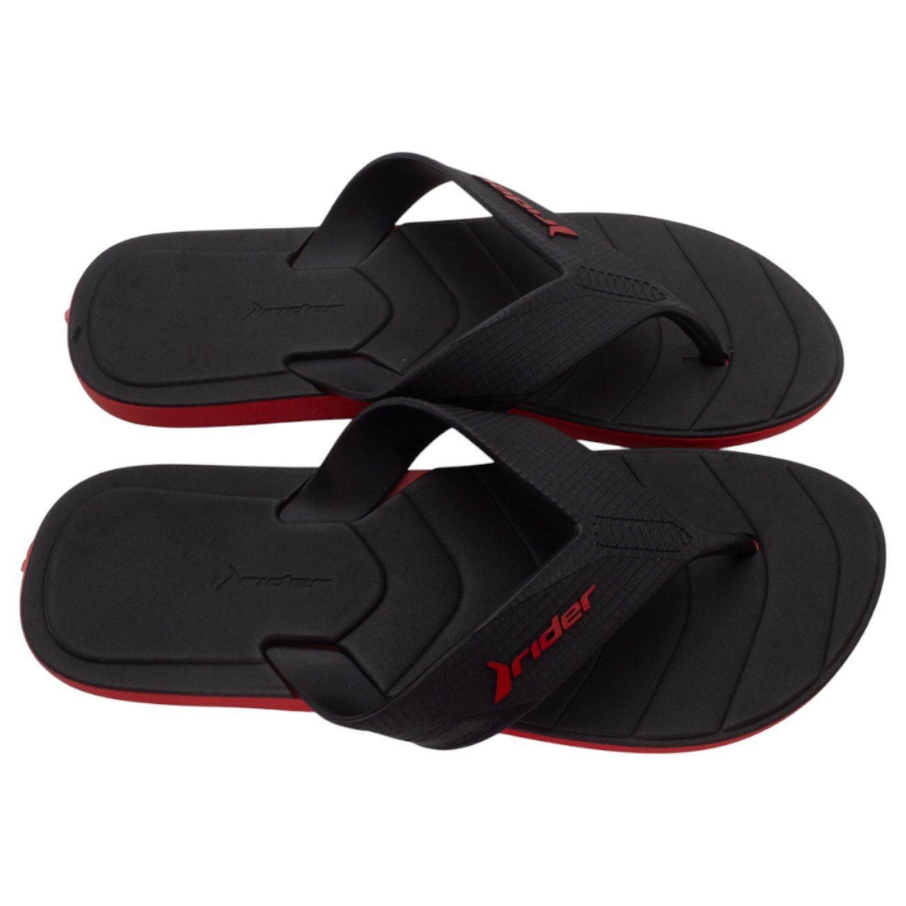 Chinelo Masculino Rider Pulse - Preto Preto 2
