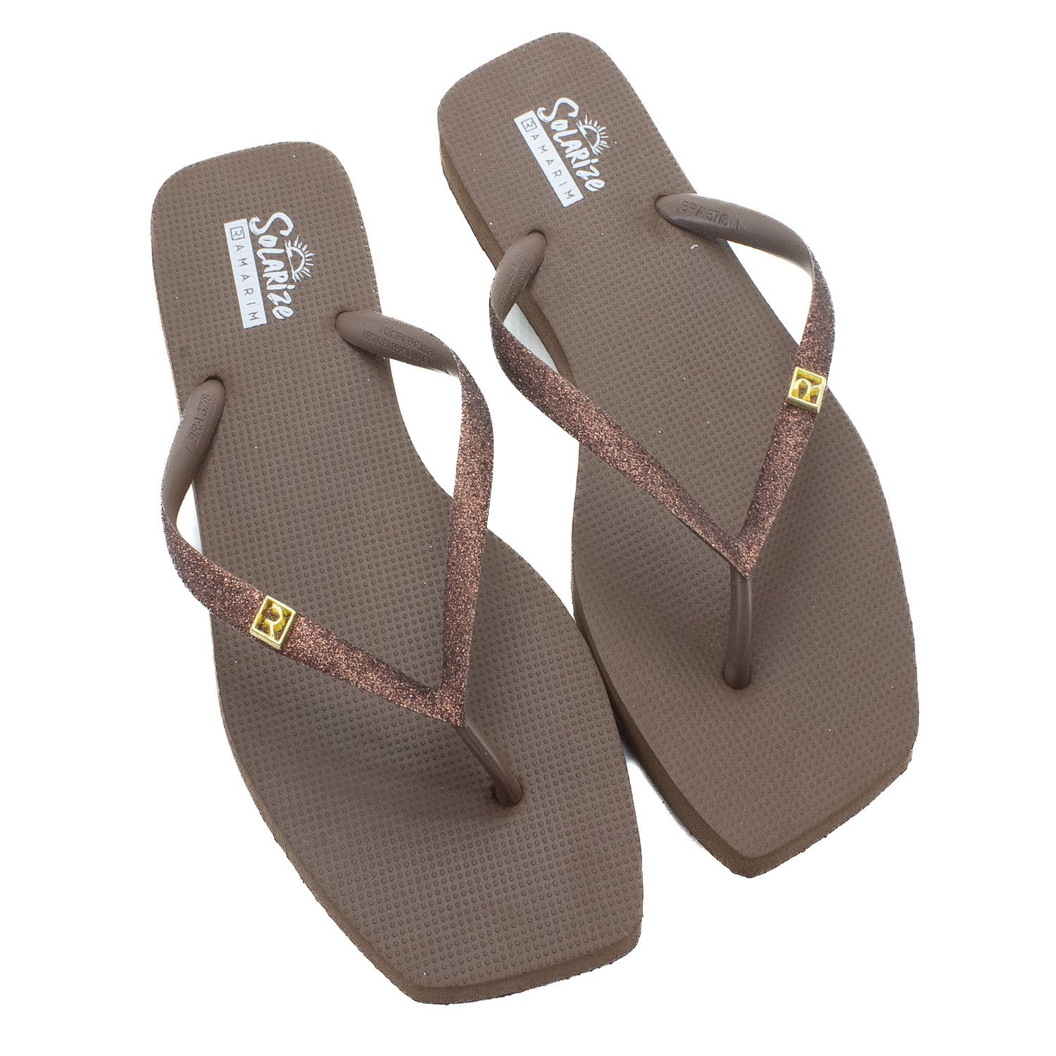 Chinelo Feminino Ramarim 25-1233 - Marrom