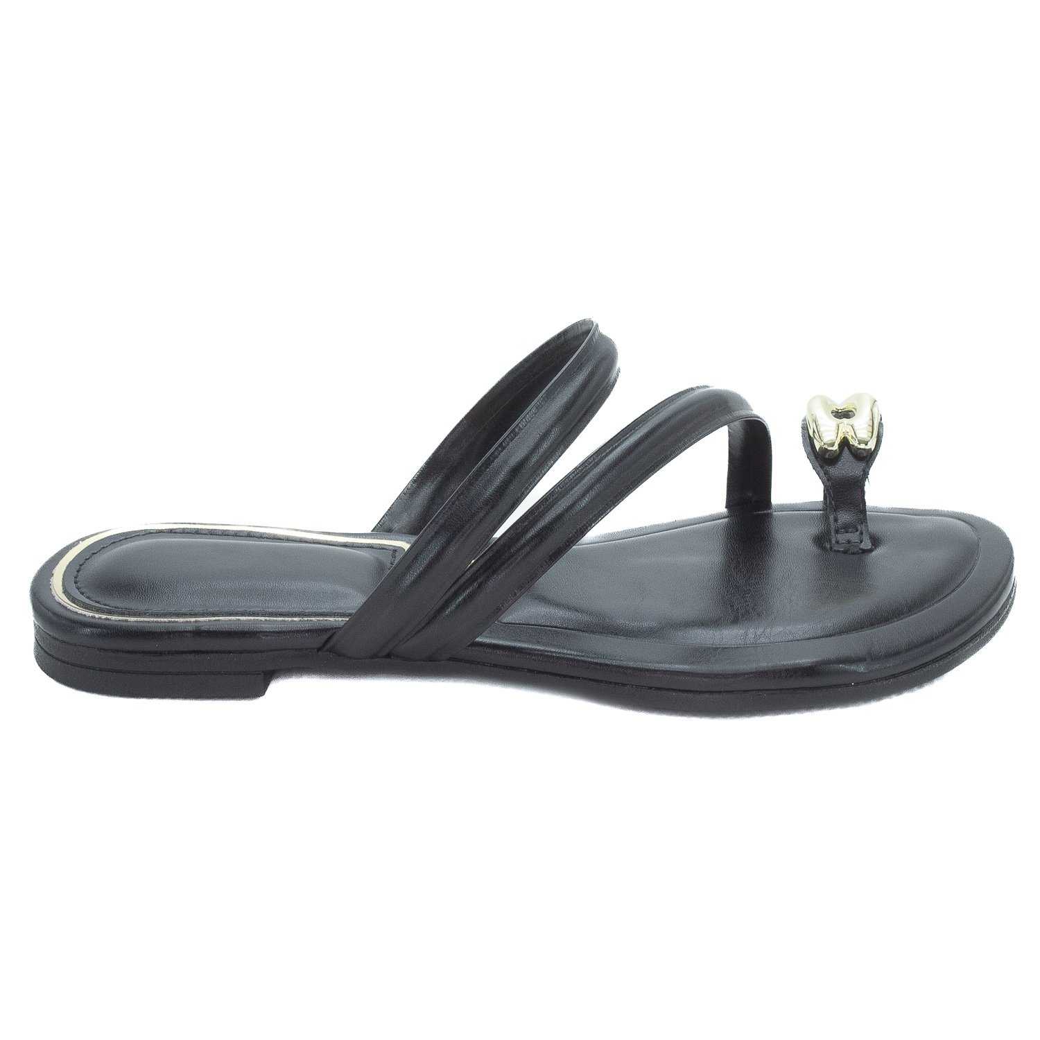 Rasteira Feminina Vizzano 6528.104 - Preto