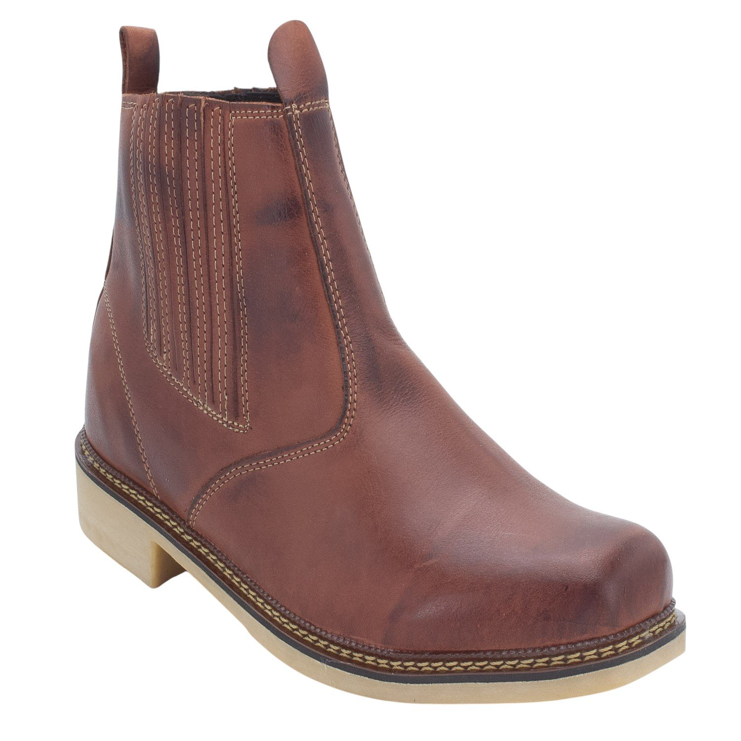 Bota Masculina Diniz 0200 - Marrom Marrom 2