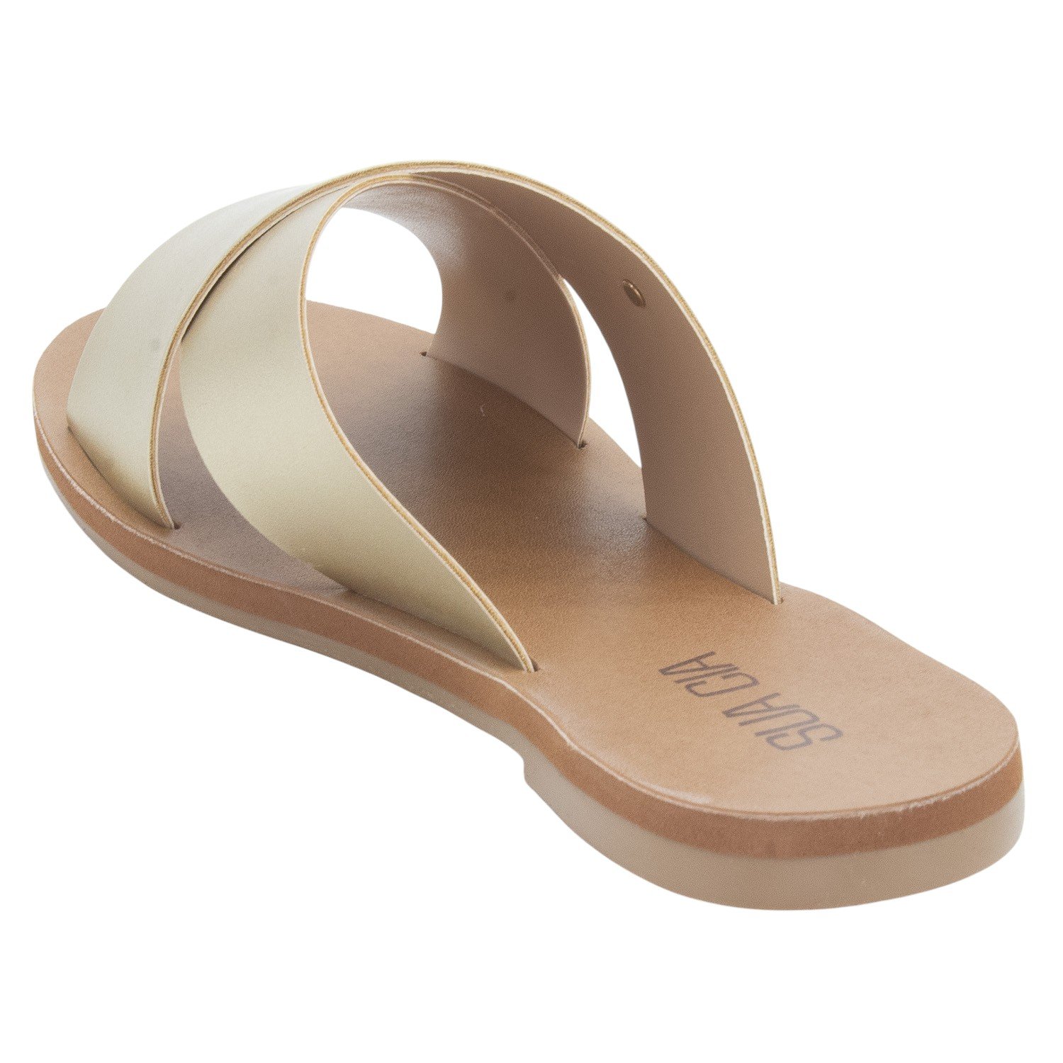 Rasteira Feminina Sua Cia 8395.16144 - Dourado Dourado 3