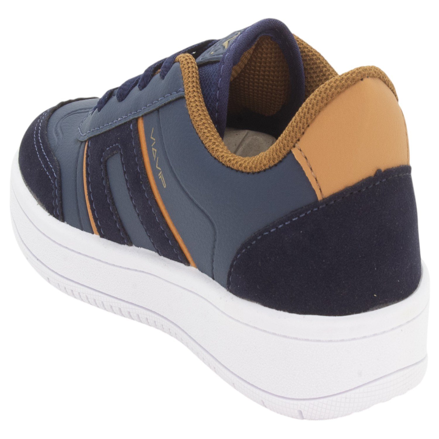 Tênis Infantil Menino Via Vip VV4515 - Azul Azul 3