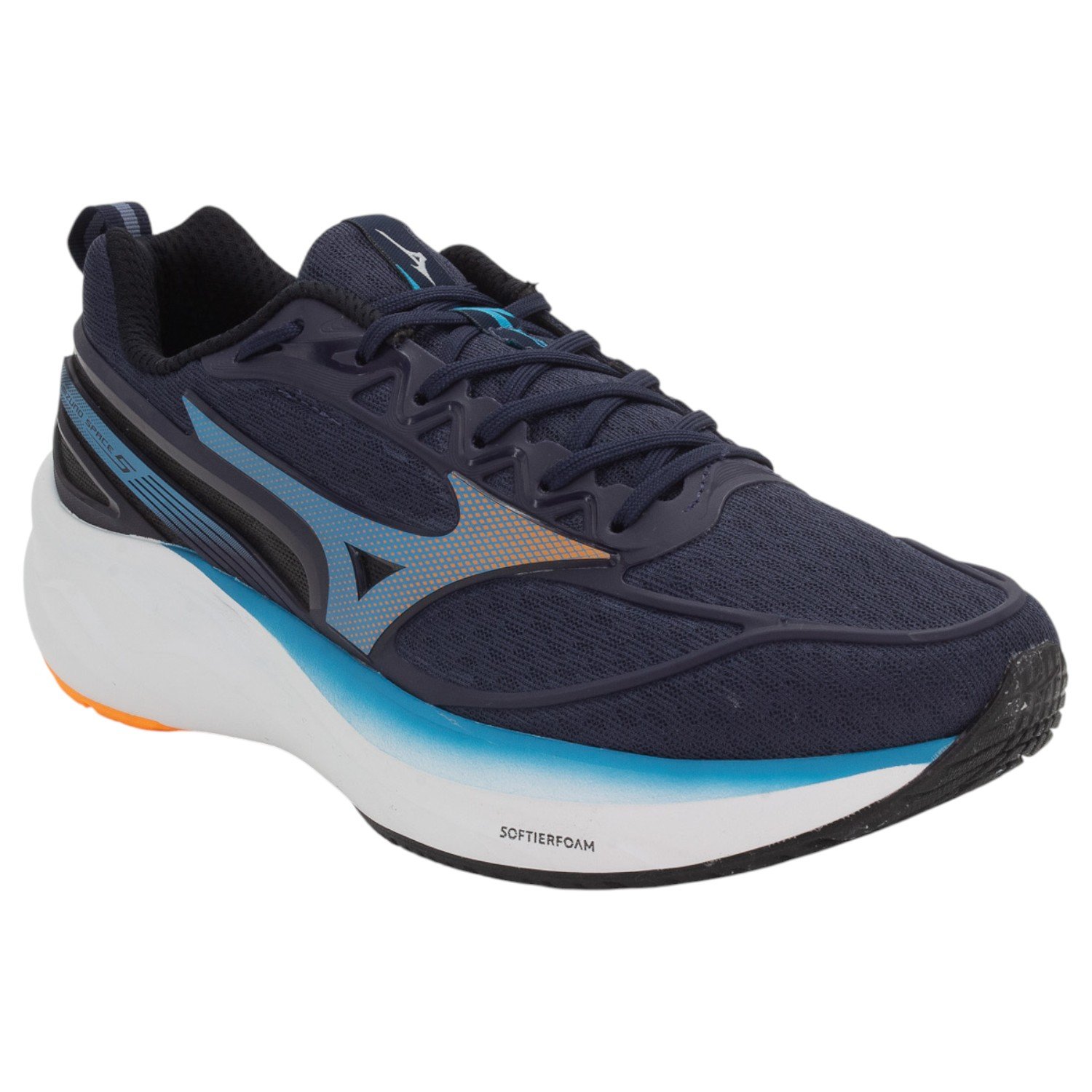 Tênis Masculino Mizuno Space 5 - Azul Azul Marinho 2