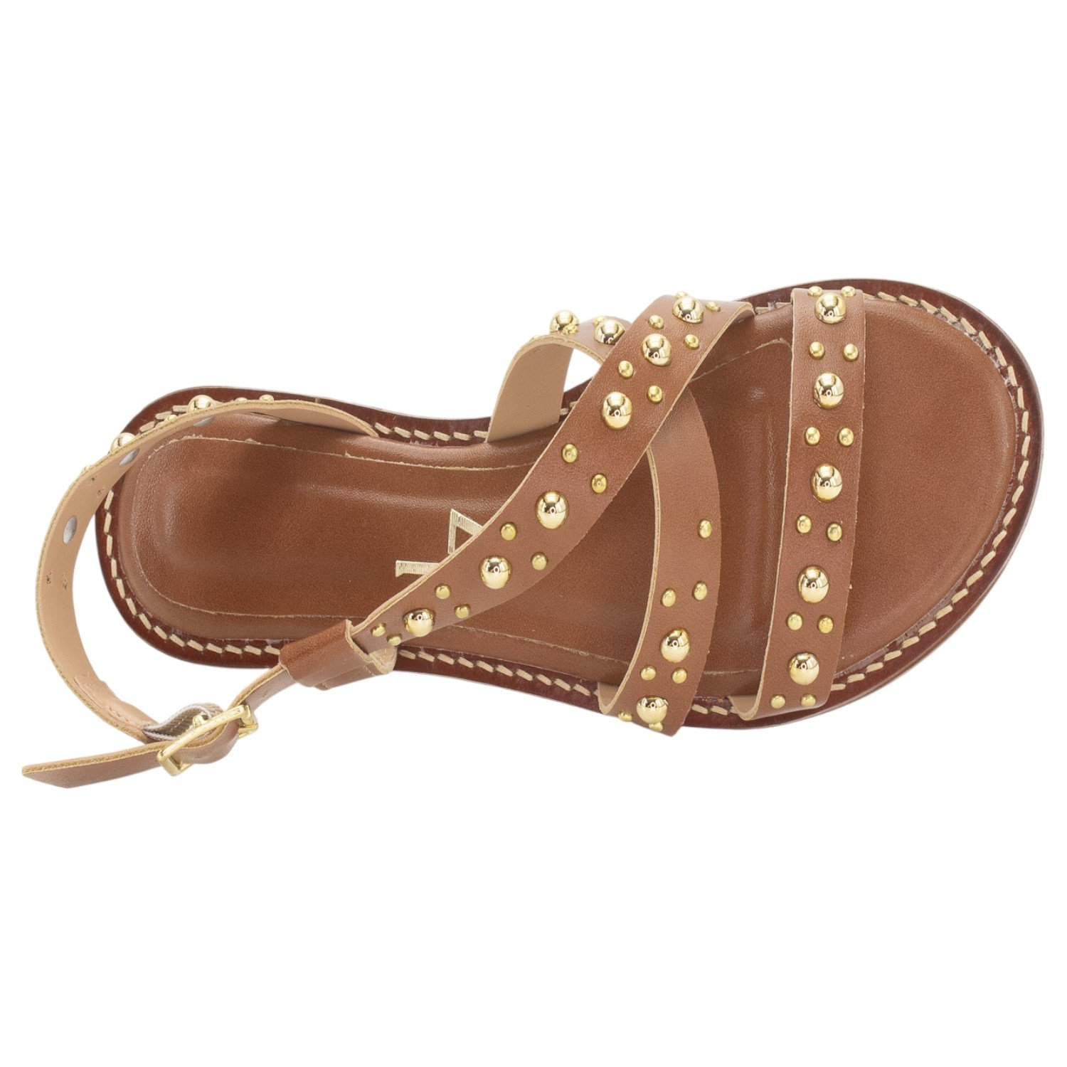 Sandália Feminina Lady Lizzy 3030-2026 - Marrom Marrom 5