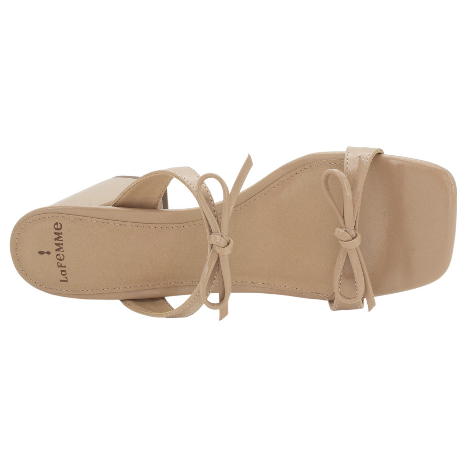 Tamanco Feminino La Femme 68.004 - Areia Bege 5