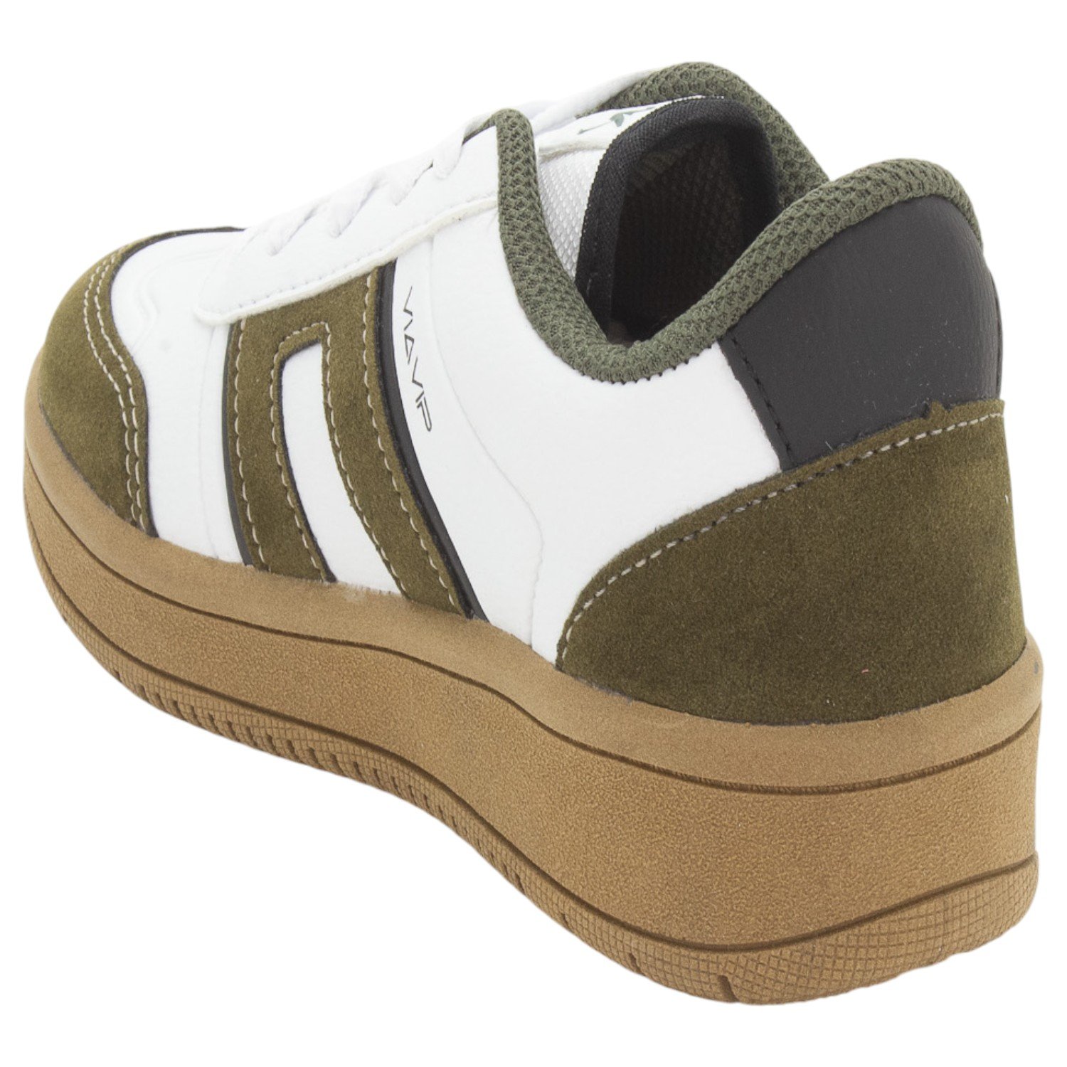 Tênis Infantil Menino Via Vip VV4515 - Branco Branco 3