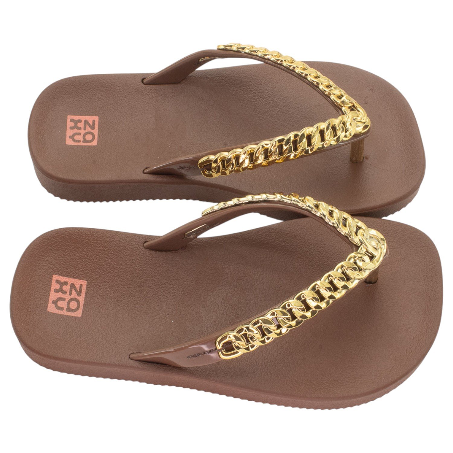 Chinelo Feminino Zaxy Hype - Marrom Marrom 2
