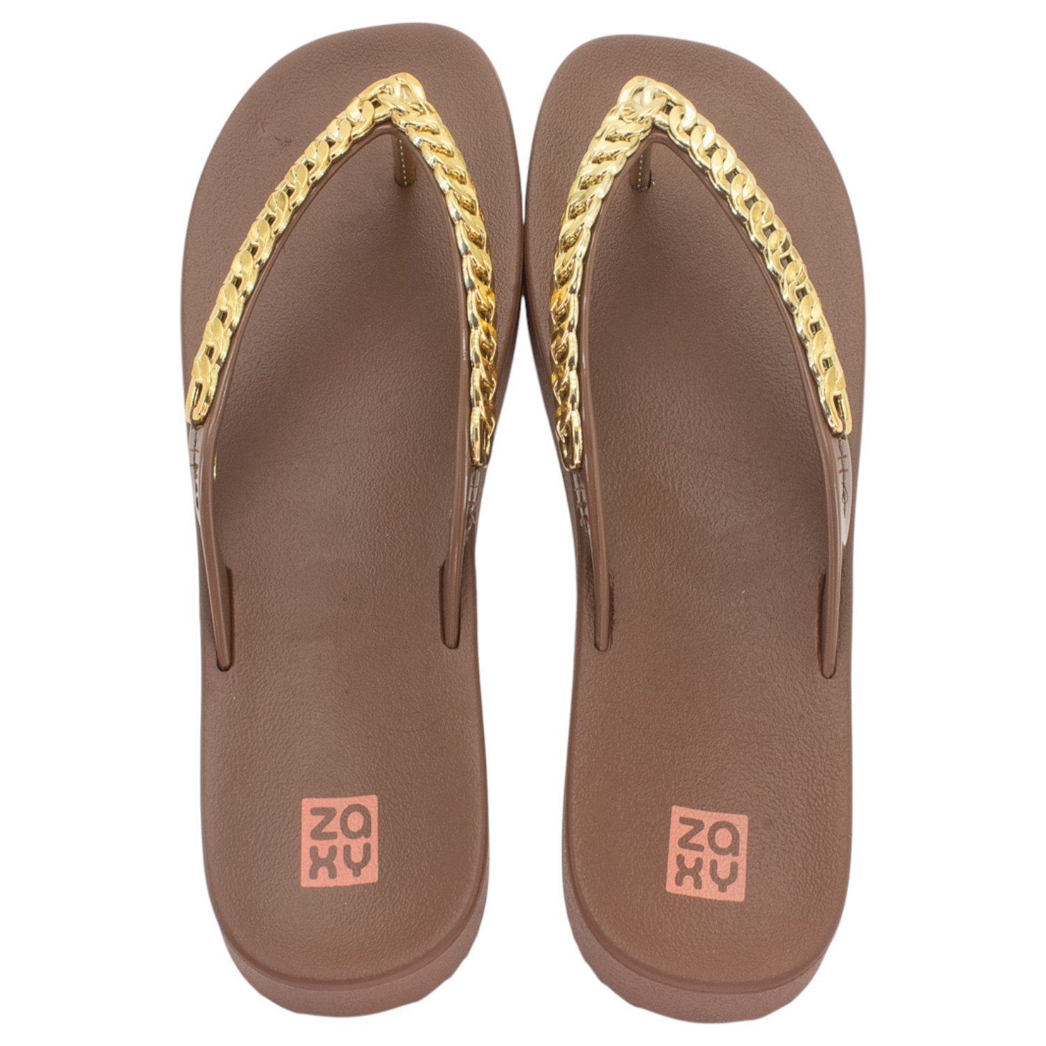 Chinelo Feminino Zaxy Hype - Marrom Marrom 3