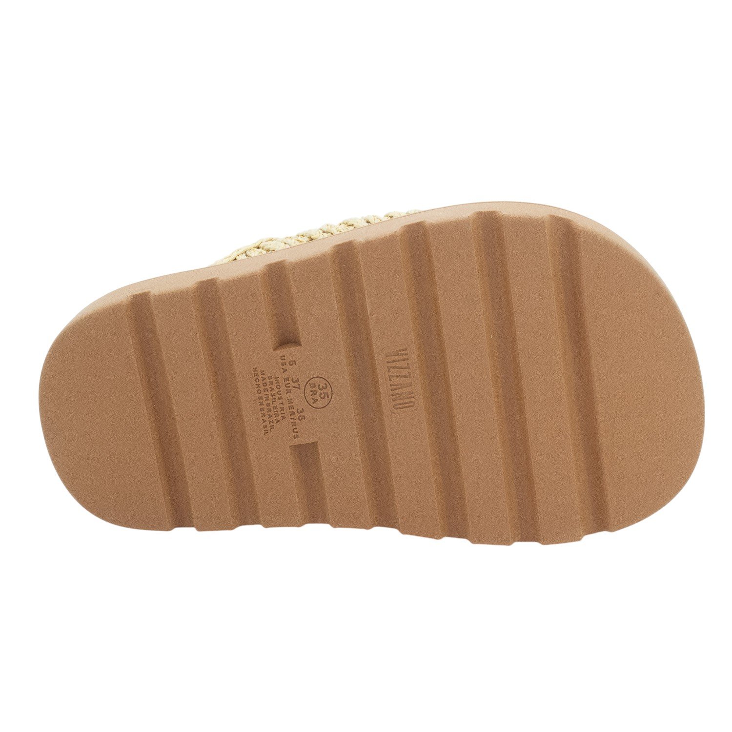 Papete Feminina Vizzano 6510.119 - Bege Bege 4