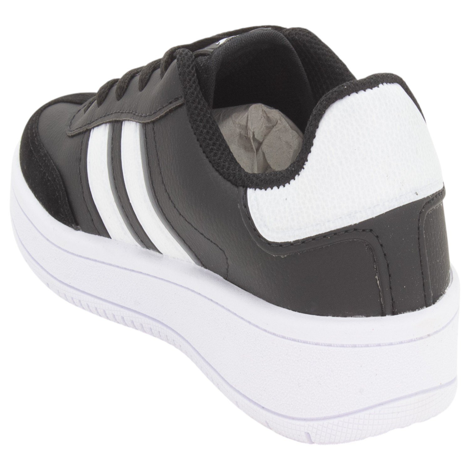 Tênis Infantil Menino Via Vip VV4516 - Preto Preto 3