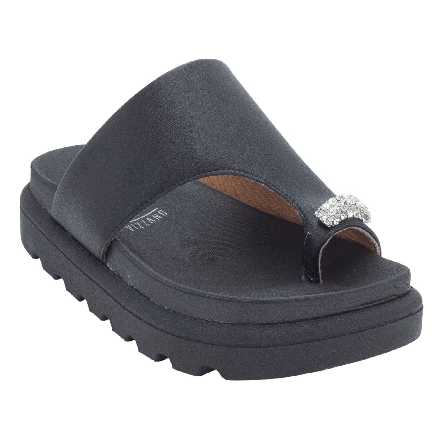 Papete Feminina Vizzano 6510.124 - Preto Preto 2