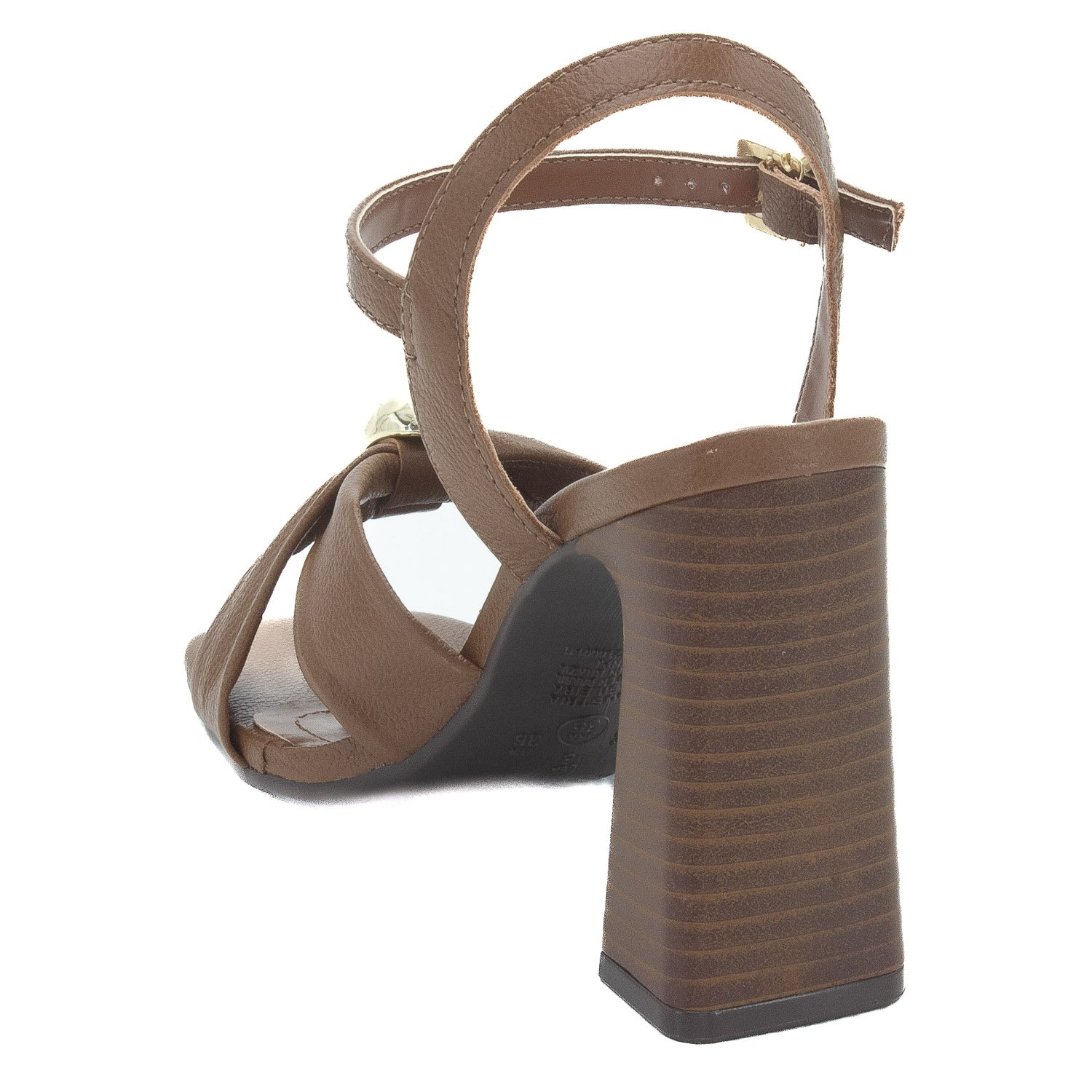 Sandália Feminina Via Marte 319-002-01 - Marrom Marrom 3