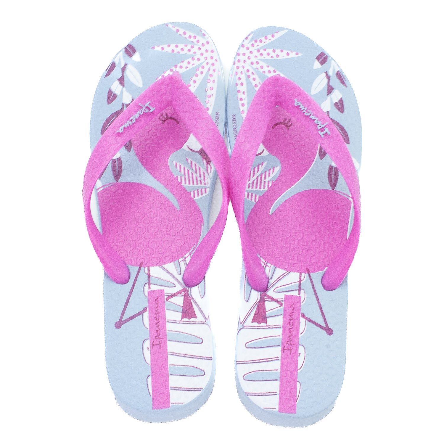 Chinelo Infantil Menina Ipanema Fantasia - Azul Roxo 2