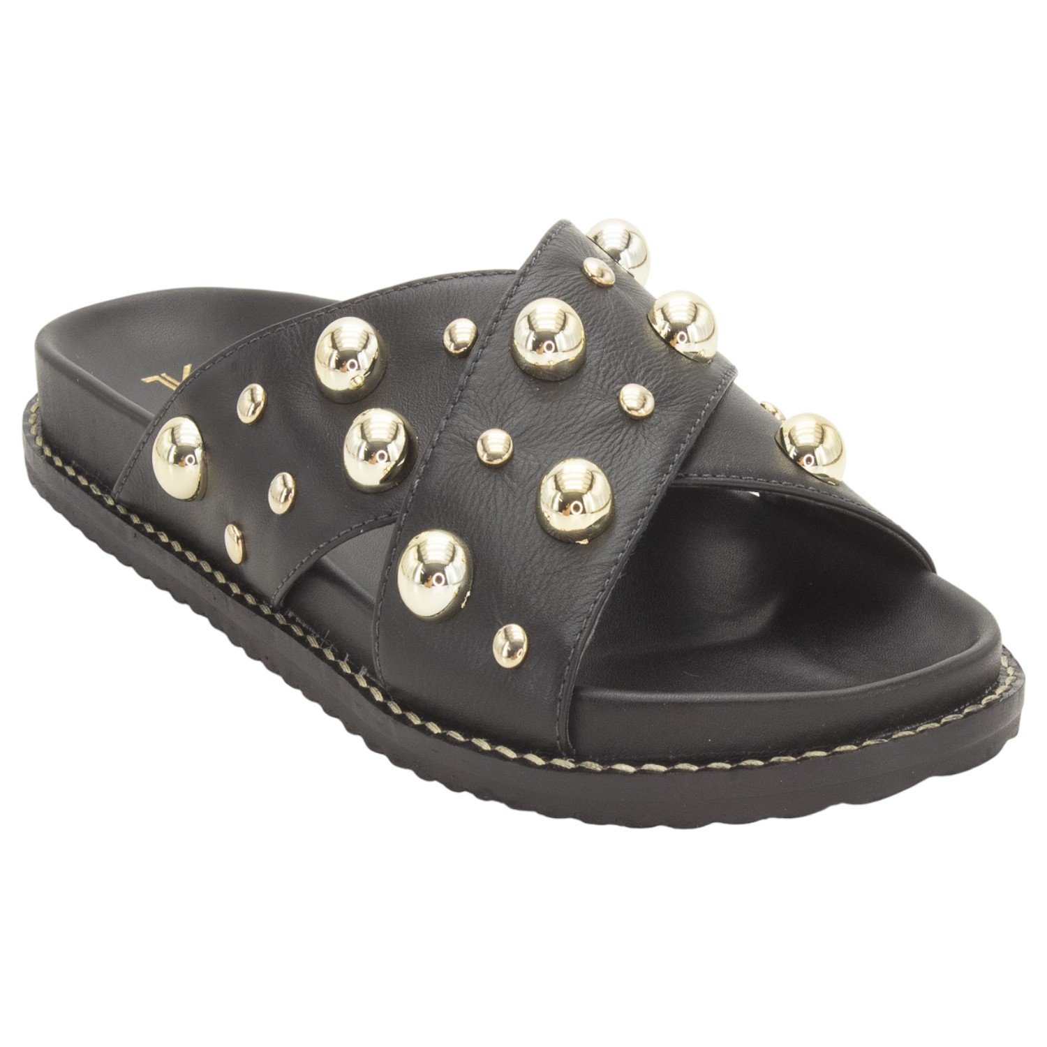 Papete Feminina Ana Laura 24735 - Preto Preto 2