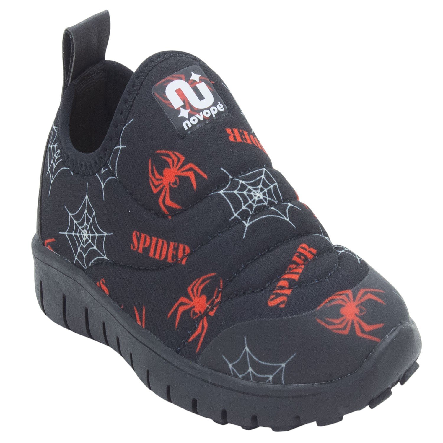 Tênis Infantil Menino Novopé 10001283 - Preto Preto 2