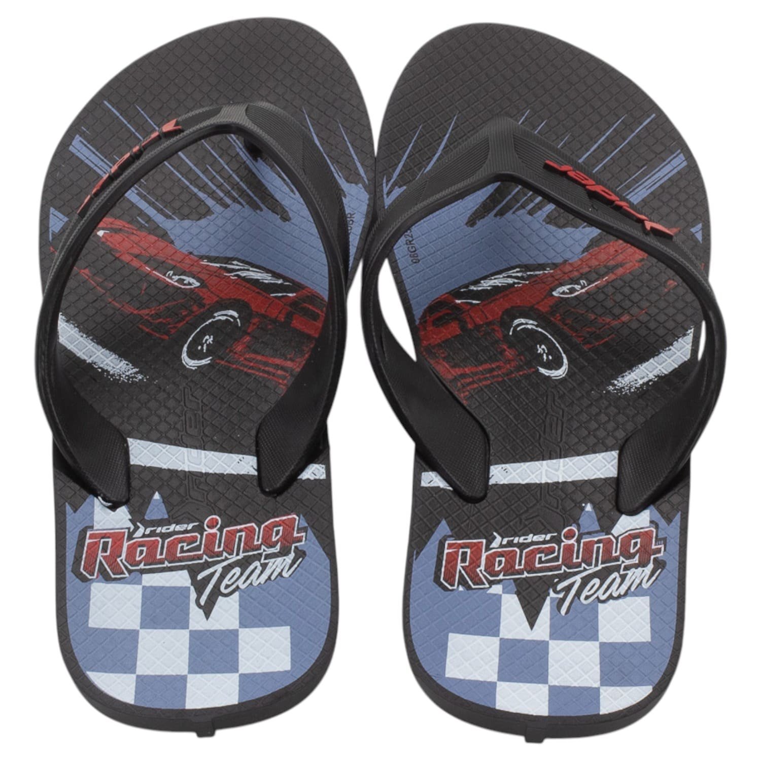 Chinelo Infantil Menino Rider Street Joy - Preto Preto 3