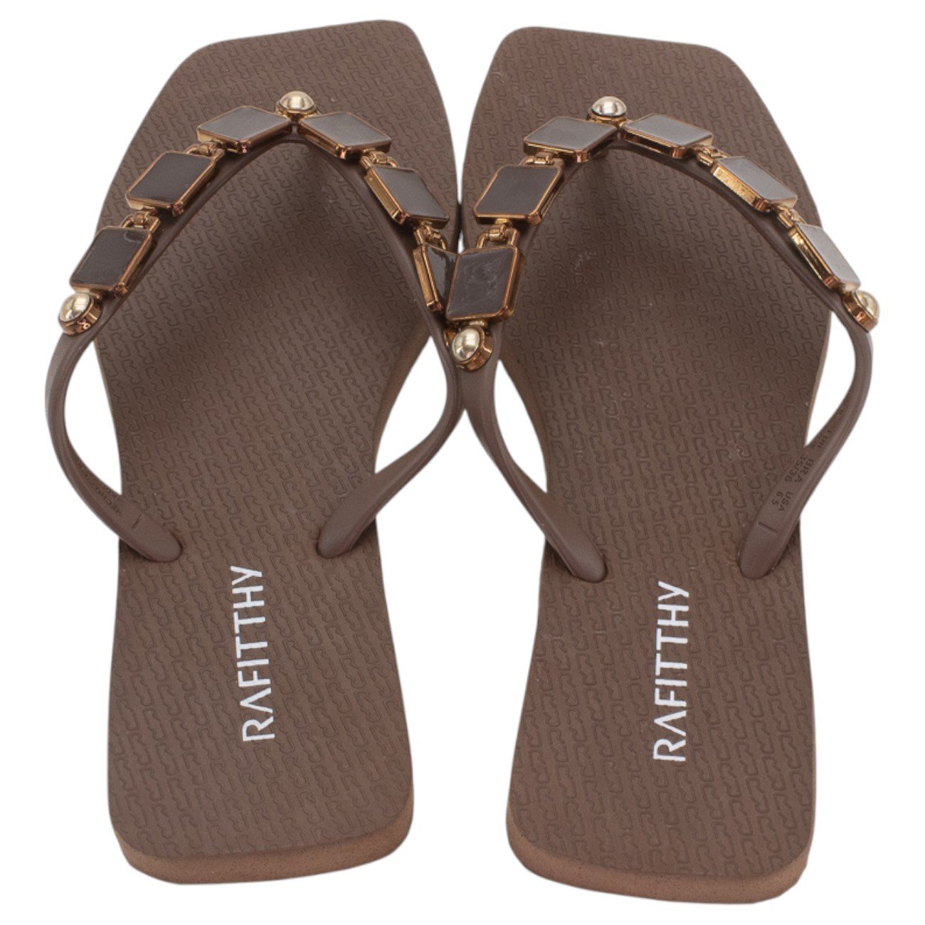 Chinelo Feminino Rafitthy 249.16101 - Marrom Marrom 3