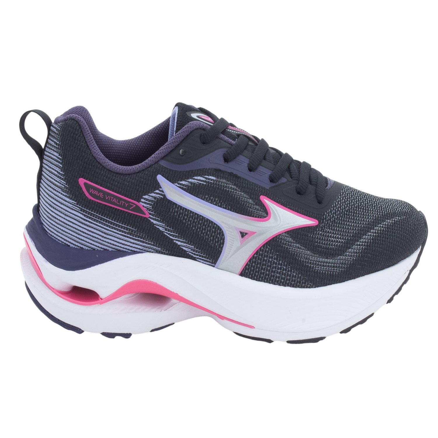 Tênis Feminino Mizuno Wave Vitality 7 - Preto