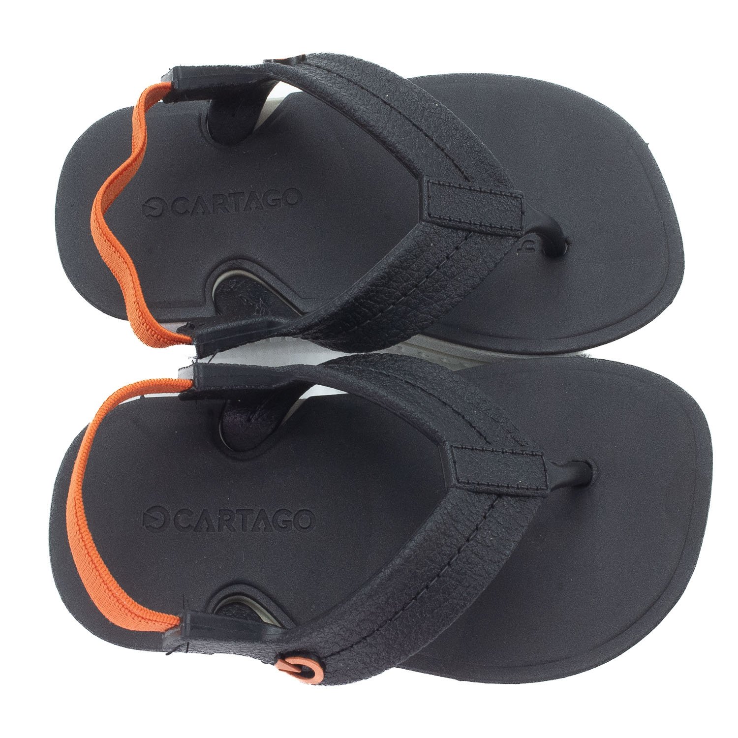 Sandália Infantil Menino Cartago Aspen Dedo - Preto Preto 2