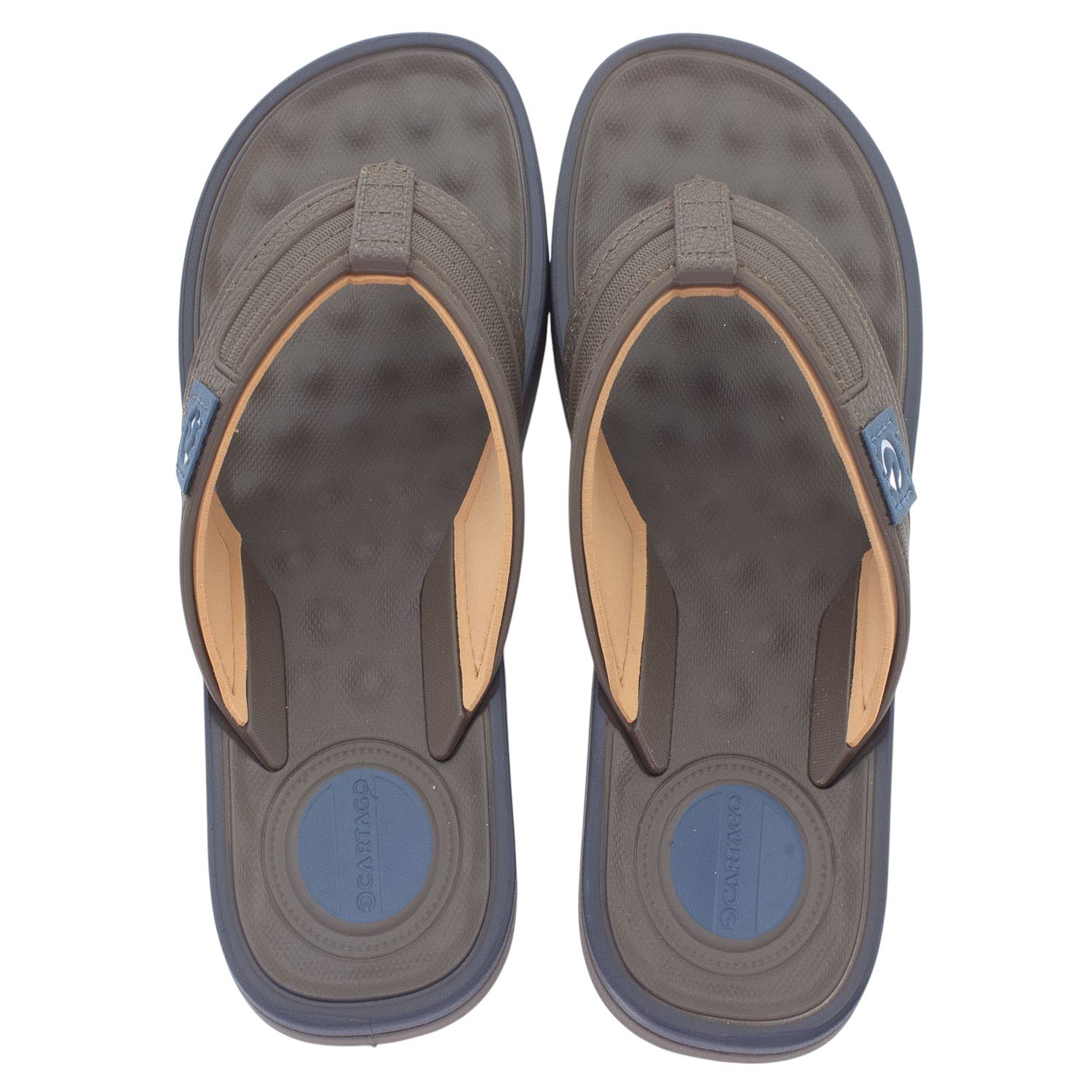 Chinelo Infantil Menino Cartago Alabama - Marrom Marrom 4