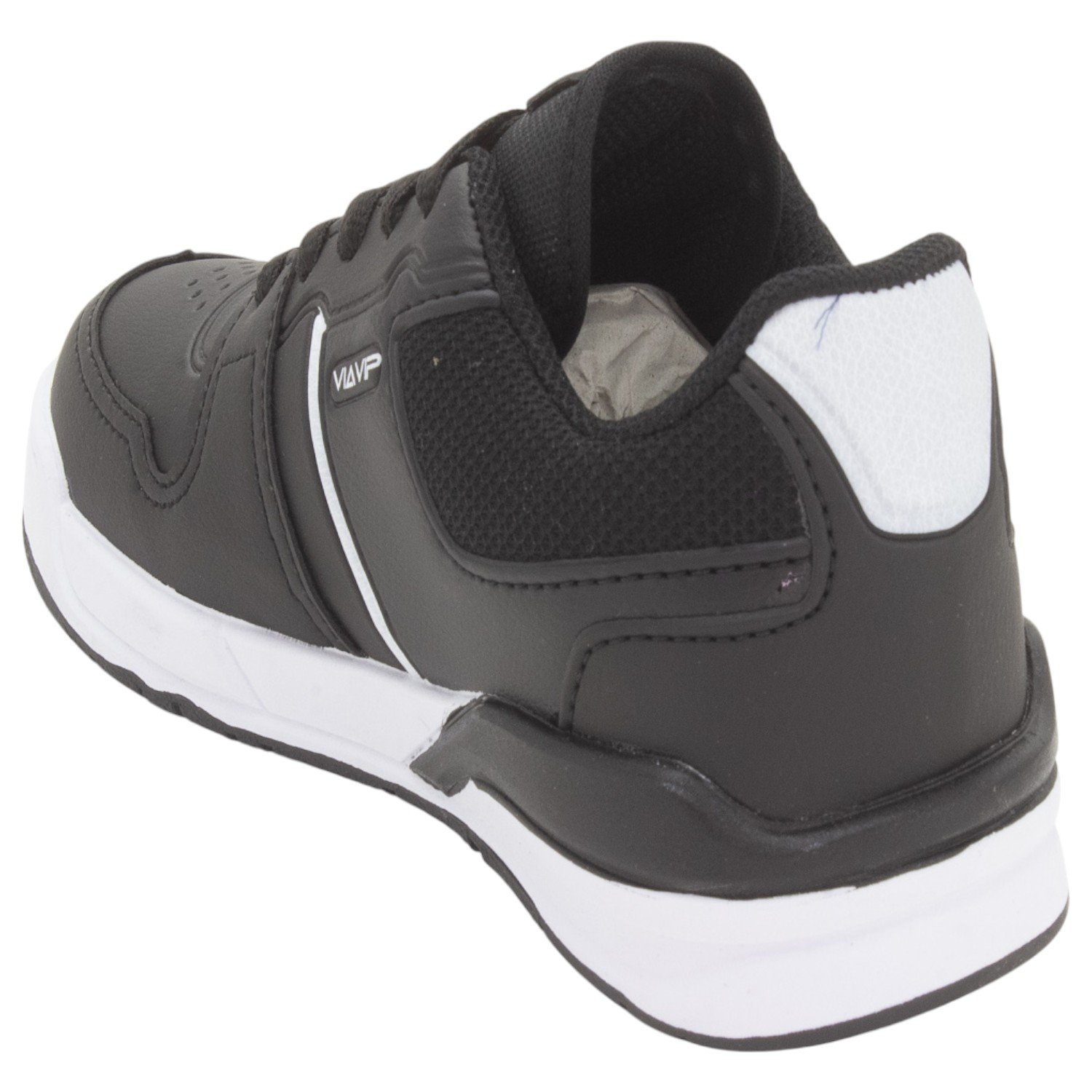 Tênis Infantil Menino Via Vip VV4023 - Preto Preto 3