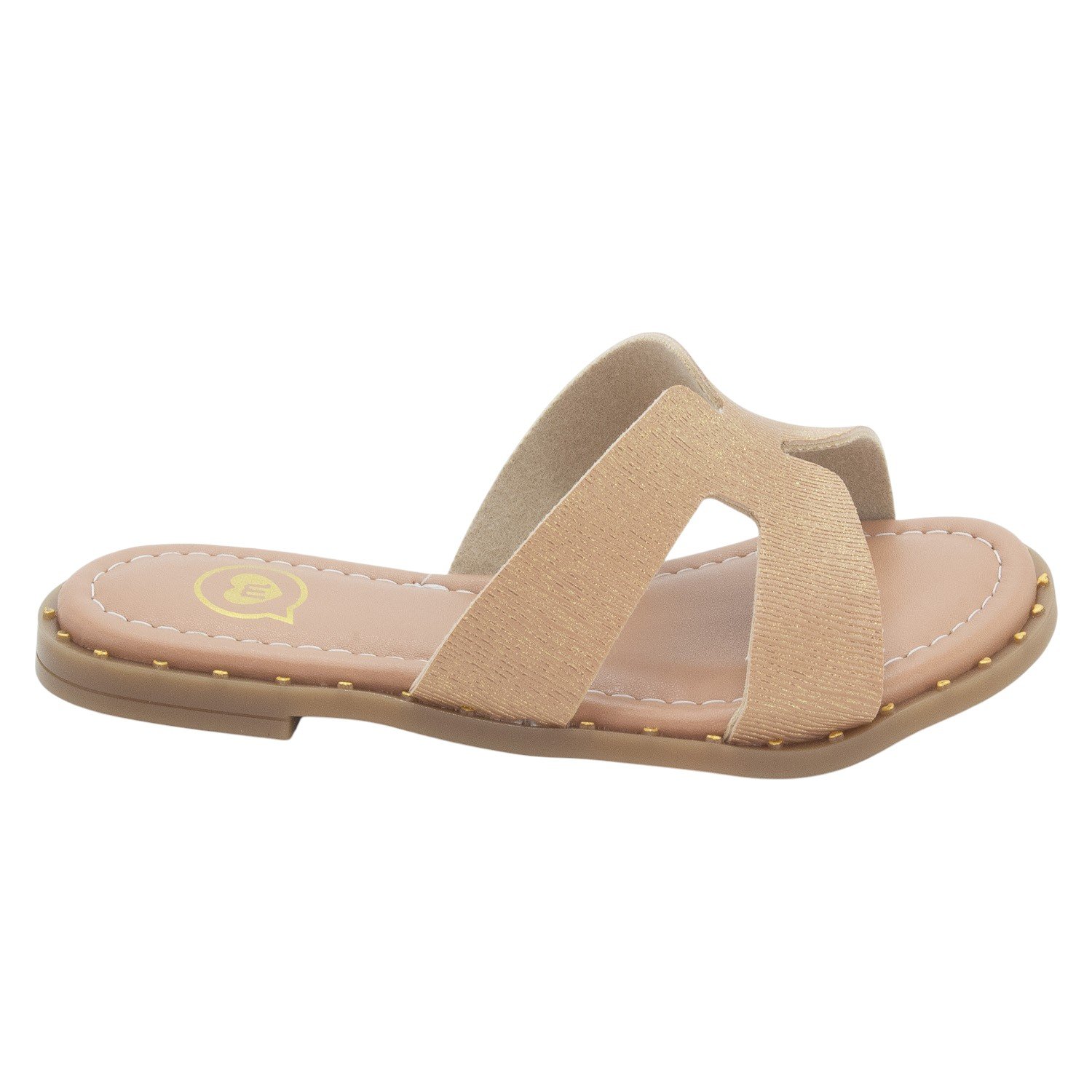 Rasteira Infantil Menina Molekinha 2342.105 - Nude