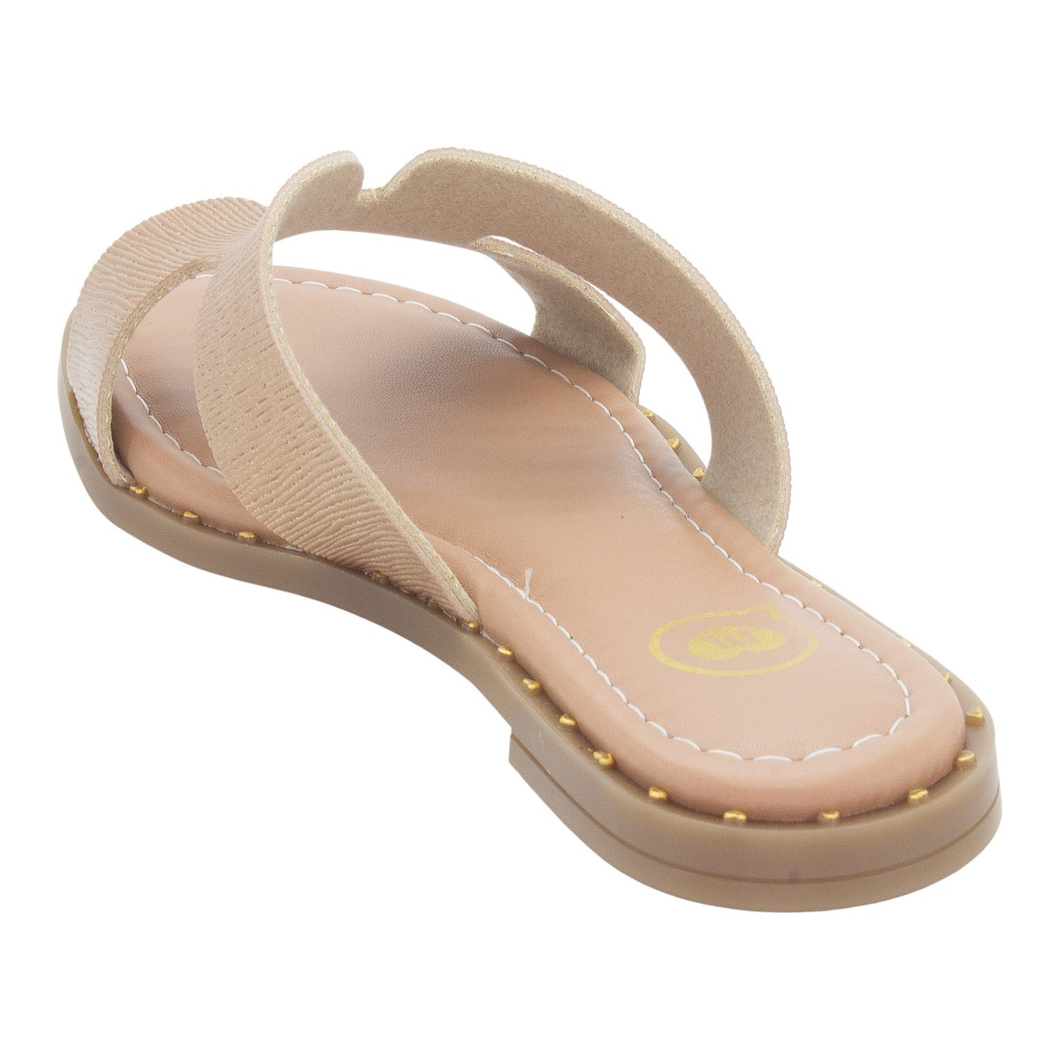 Rasteira Infantil Menina Molekinha 2342.105 - Nude Bege 3