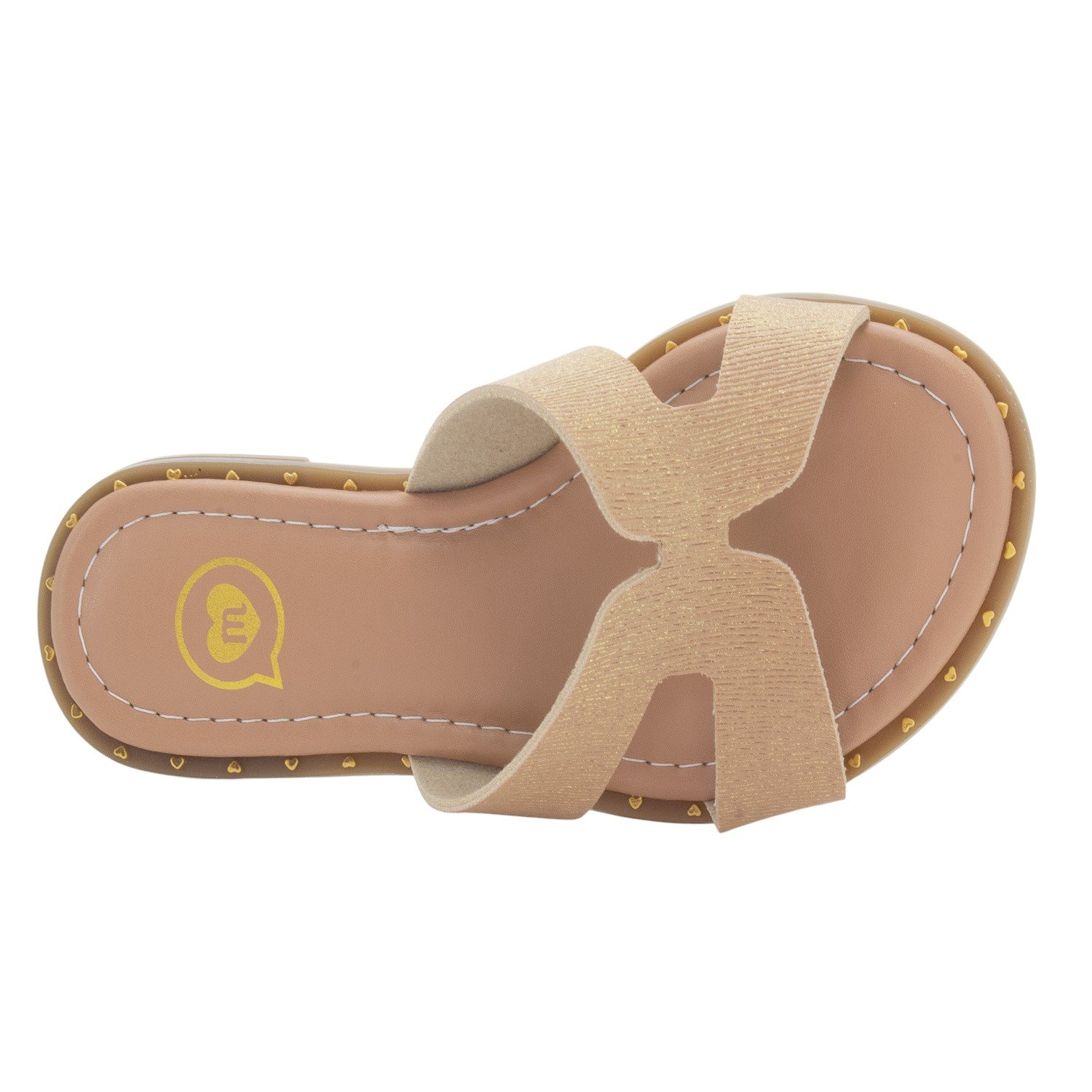 Rasteira Infantil Menina Molekinha 2342.105 - Nude Bege 5