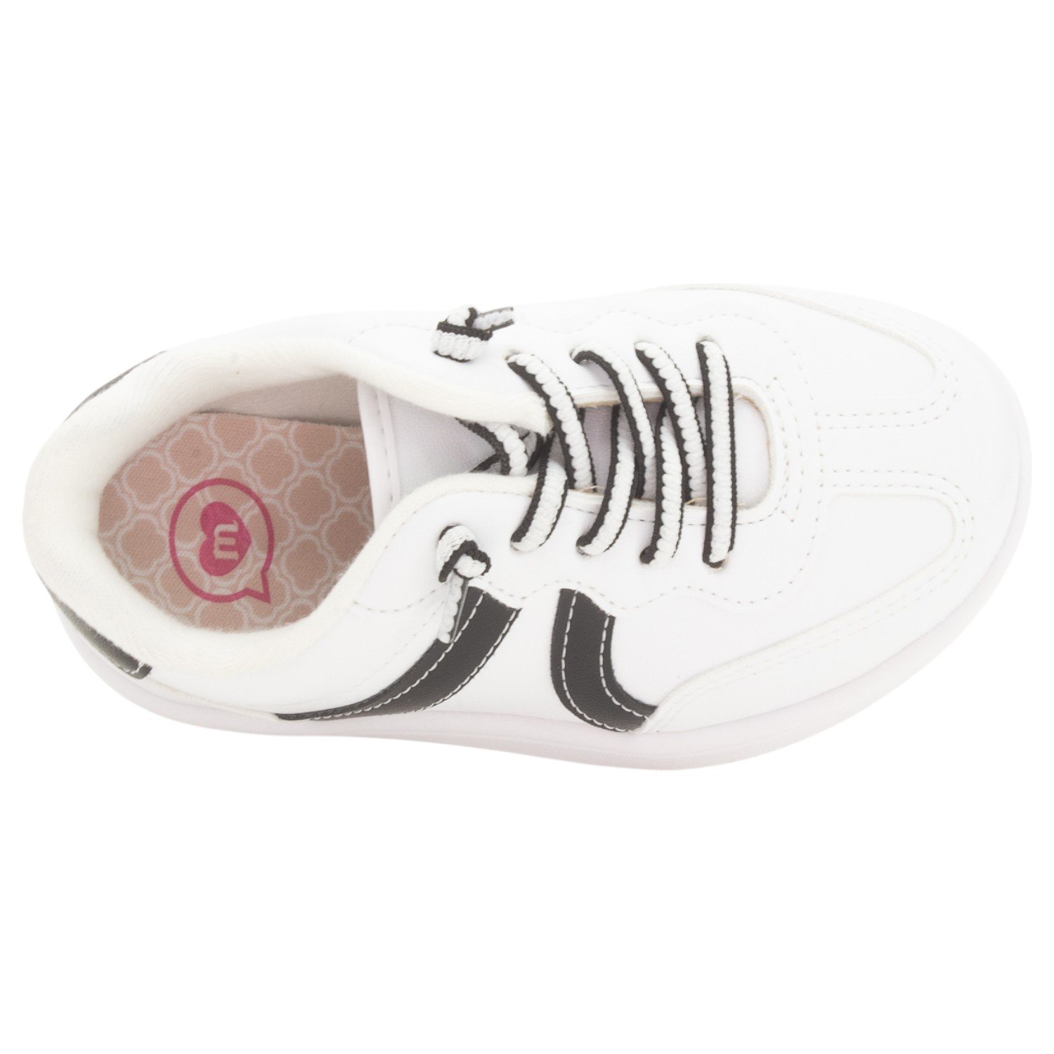 Tênis Infantil Menina Molekinha 2574.116 - Branco Branco 5