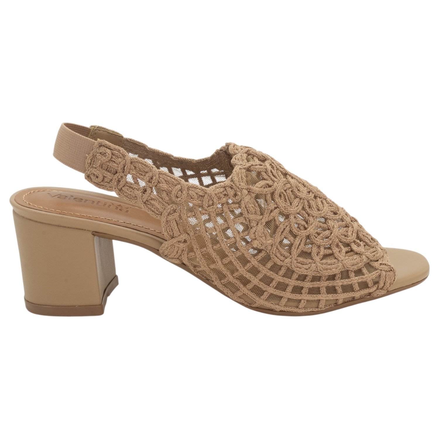 Sandália Feminina Valentina 457010 - Bege