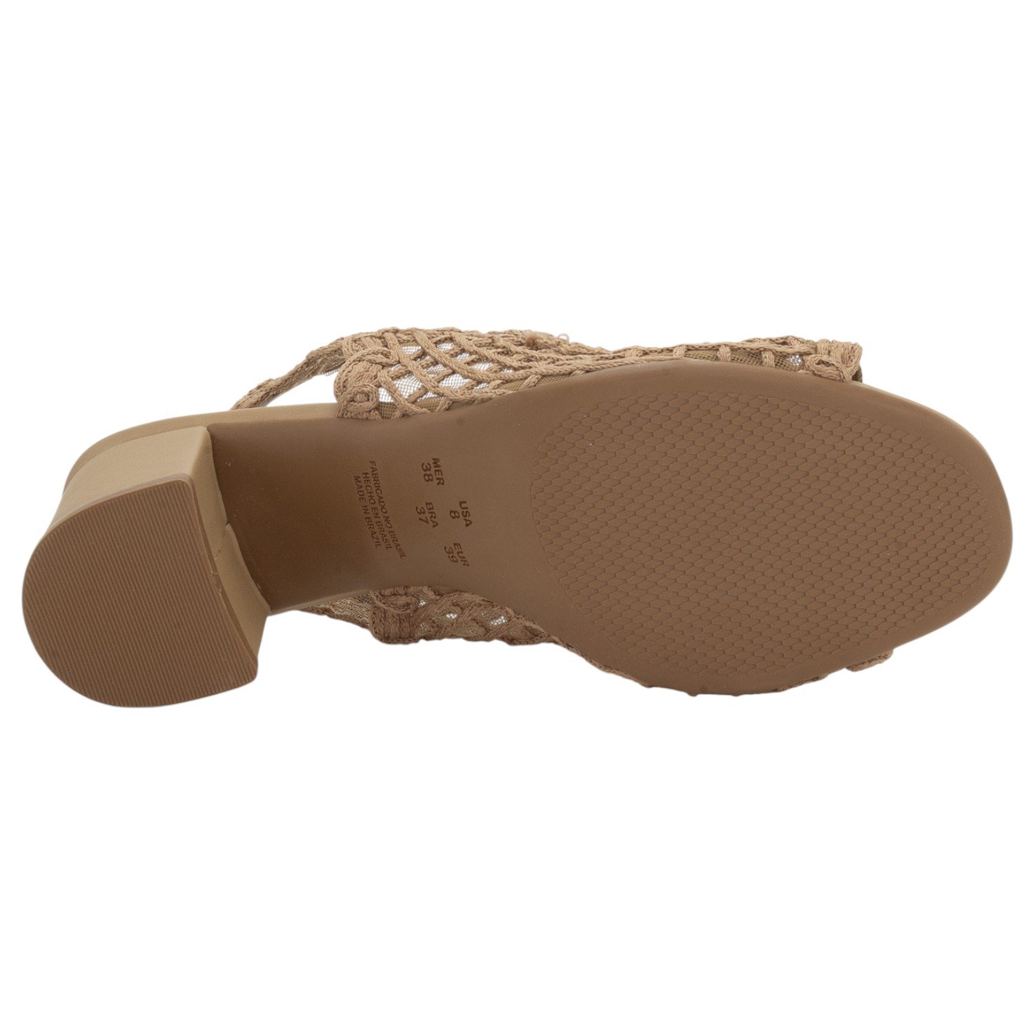 Sandália Feminina Valentina 457010 - Bege Bege 4