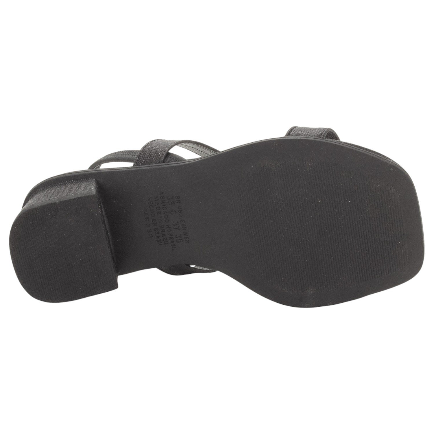 Sandália Feminina Mississipi MF893 - Preto Preto 4