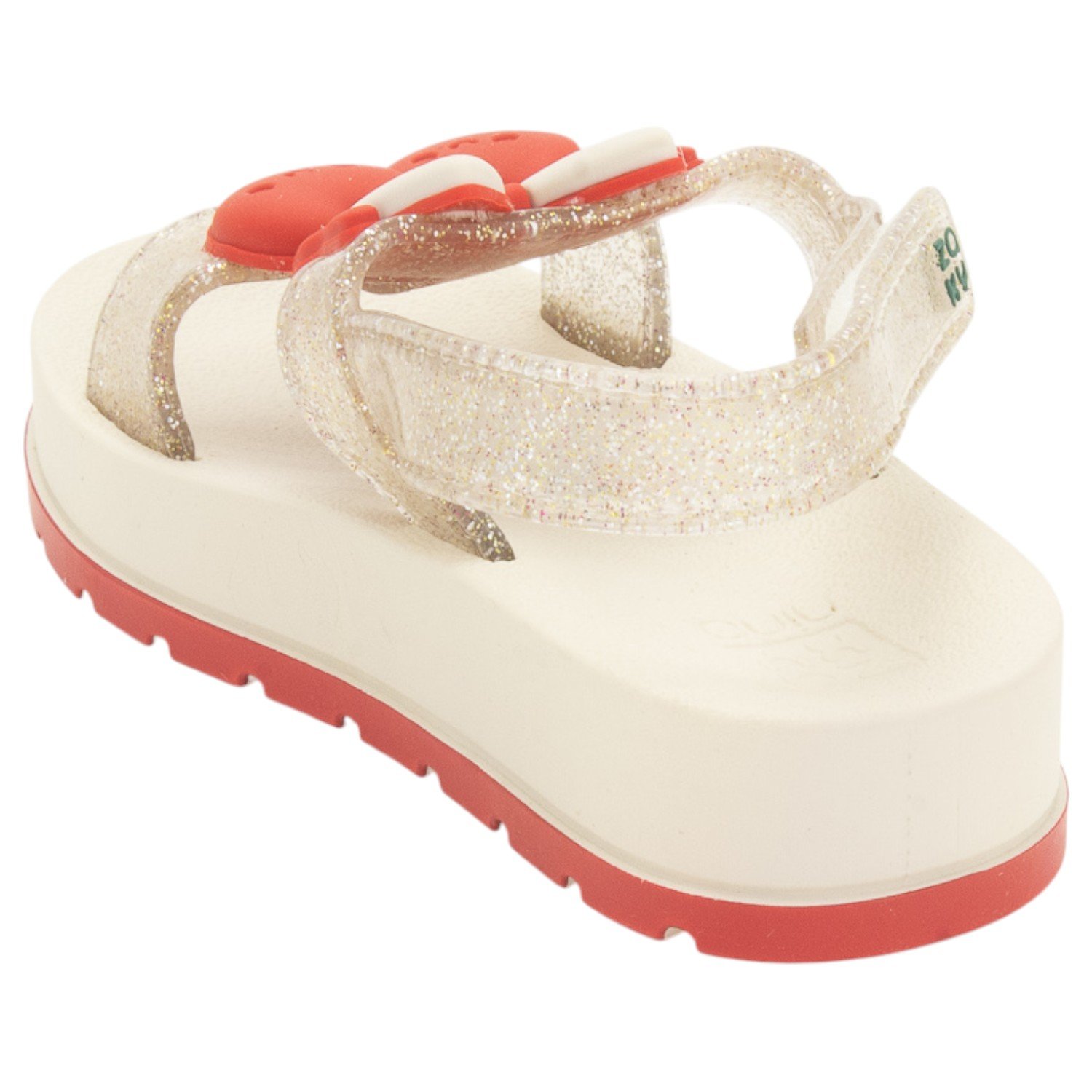 Sandália Infantil Menina Zaxynina Cherry - Off White Off White 3