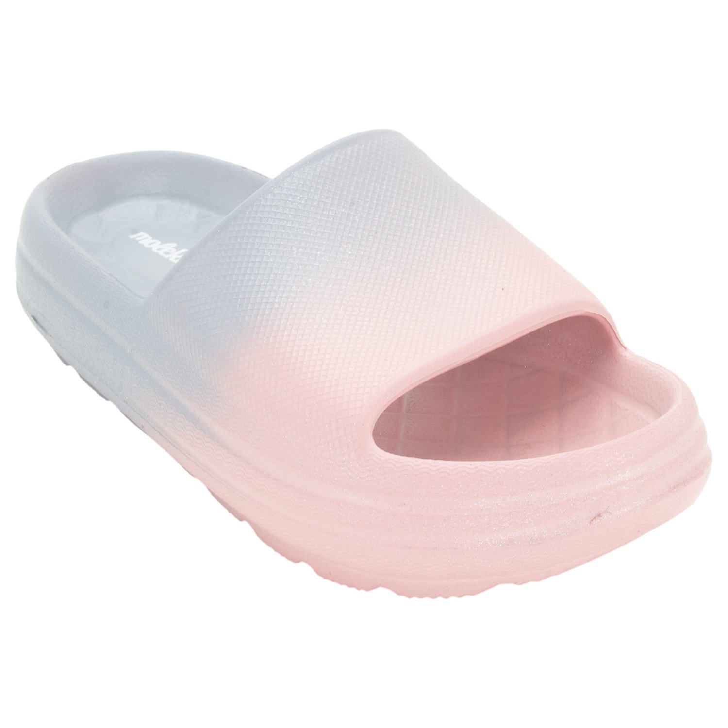 Chinelo Infantil Menina Molekinha 2338.300 - Rosa Rosa/Azul 2
